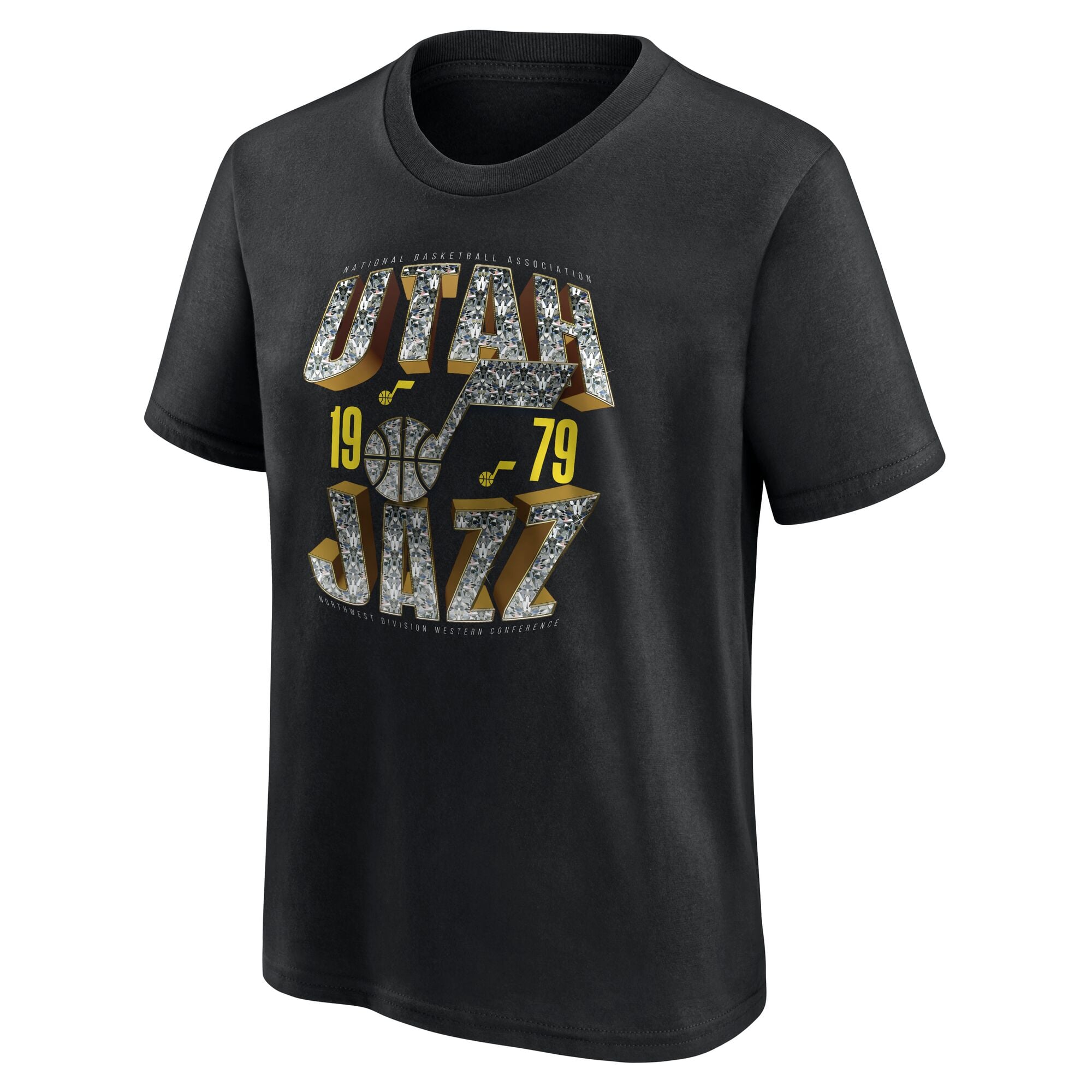 Utah Jazz Quick Strides T-Shirt - Youth, , rebel_hi-res