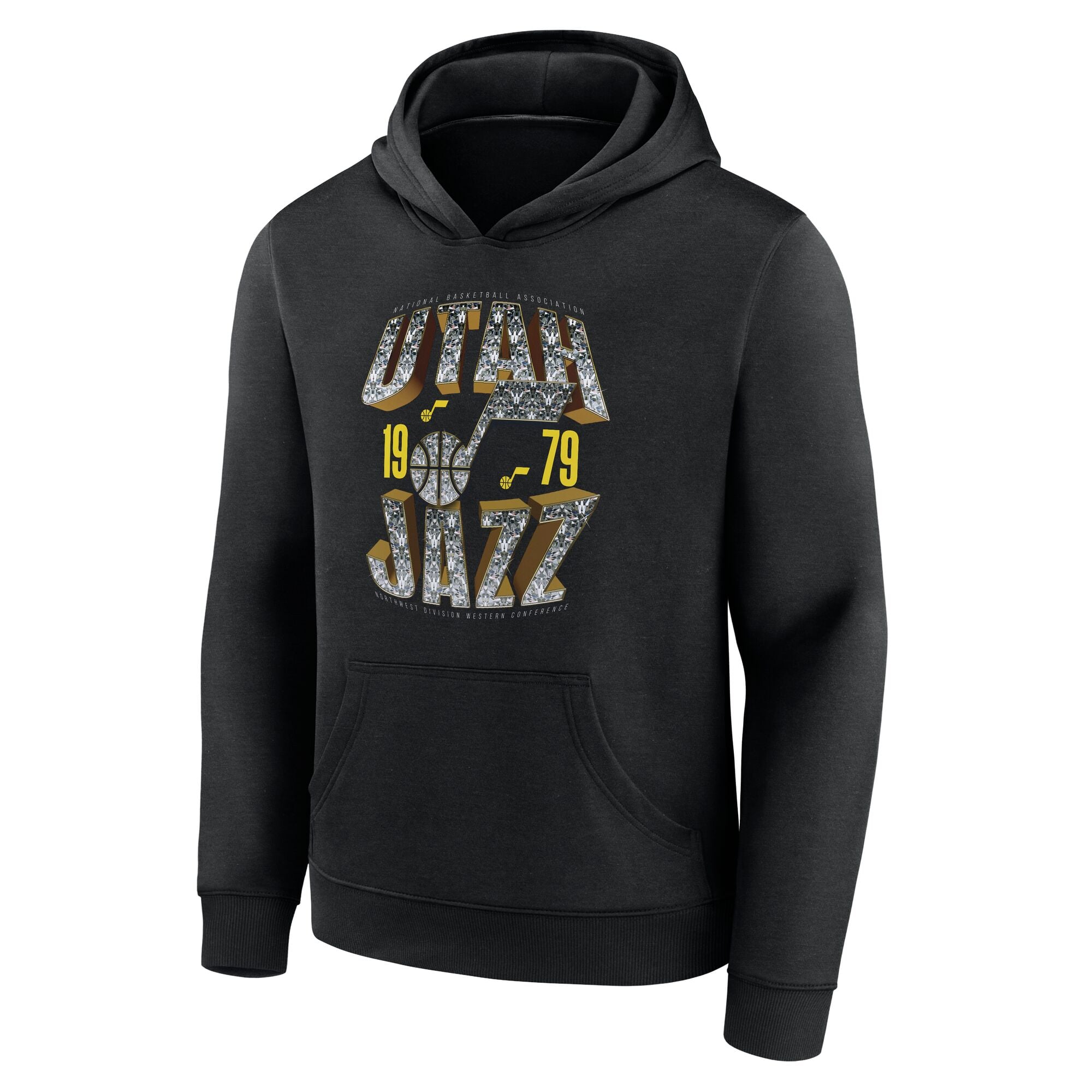 Utah Jazz Quick Strides Hoodie - Youth, , rebel_hi-res