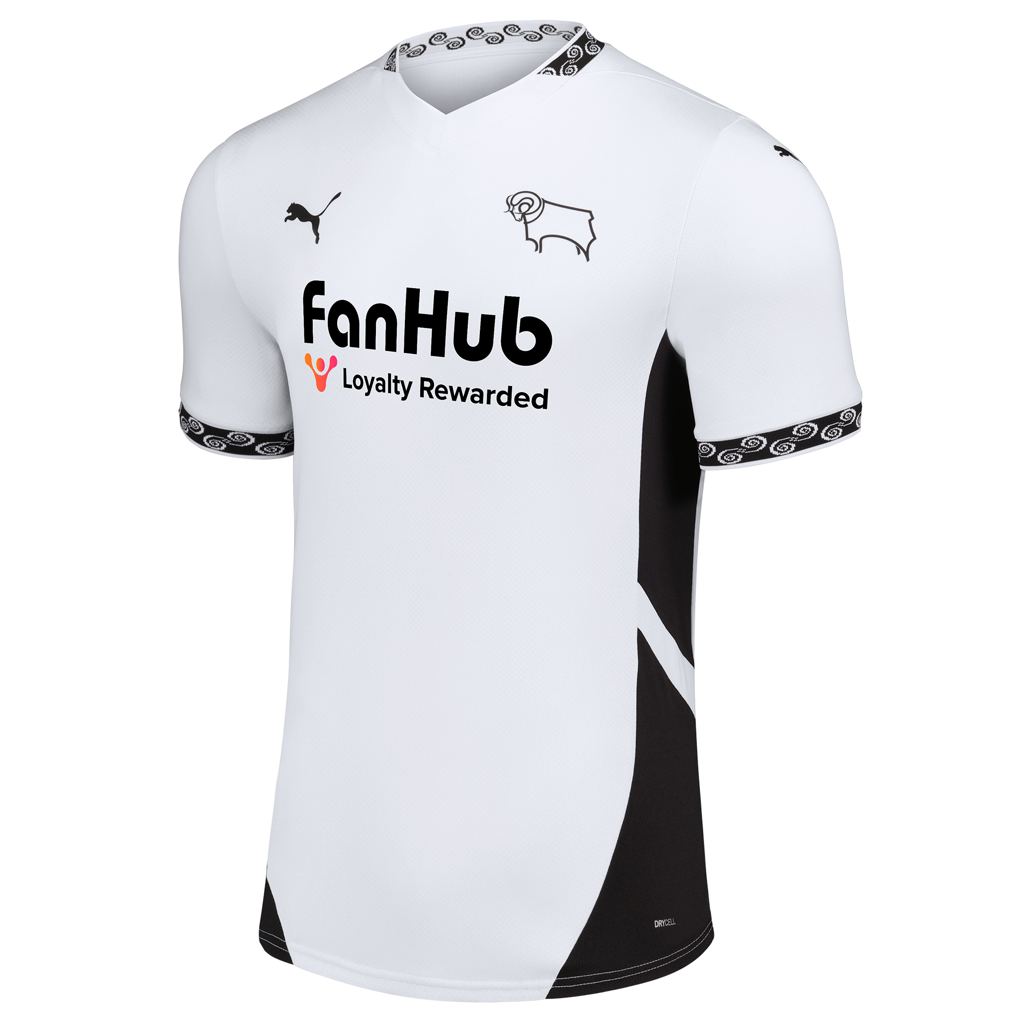 Derby County Puma Home Shirt 2024-25 with Elder 20 printing, , rebel_hi-res