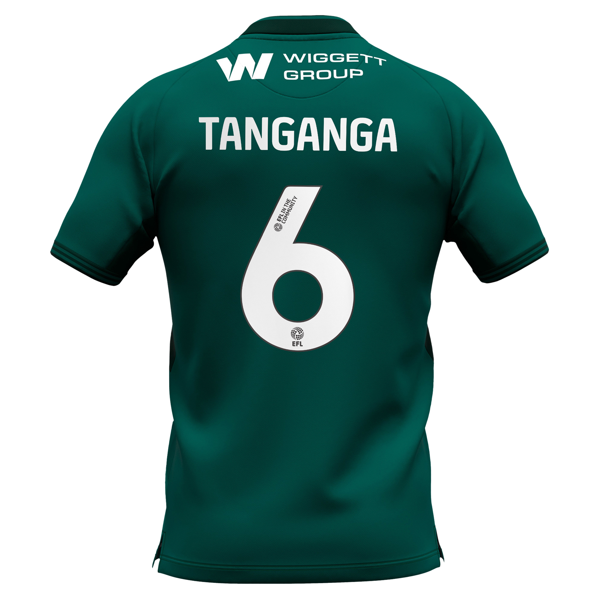 Millwall Errea Away Shirt 2024-25 with Tanganga 6 printing, , rebel_hi-res