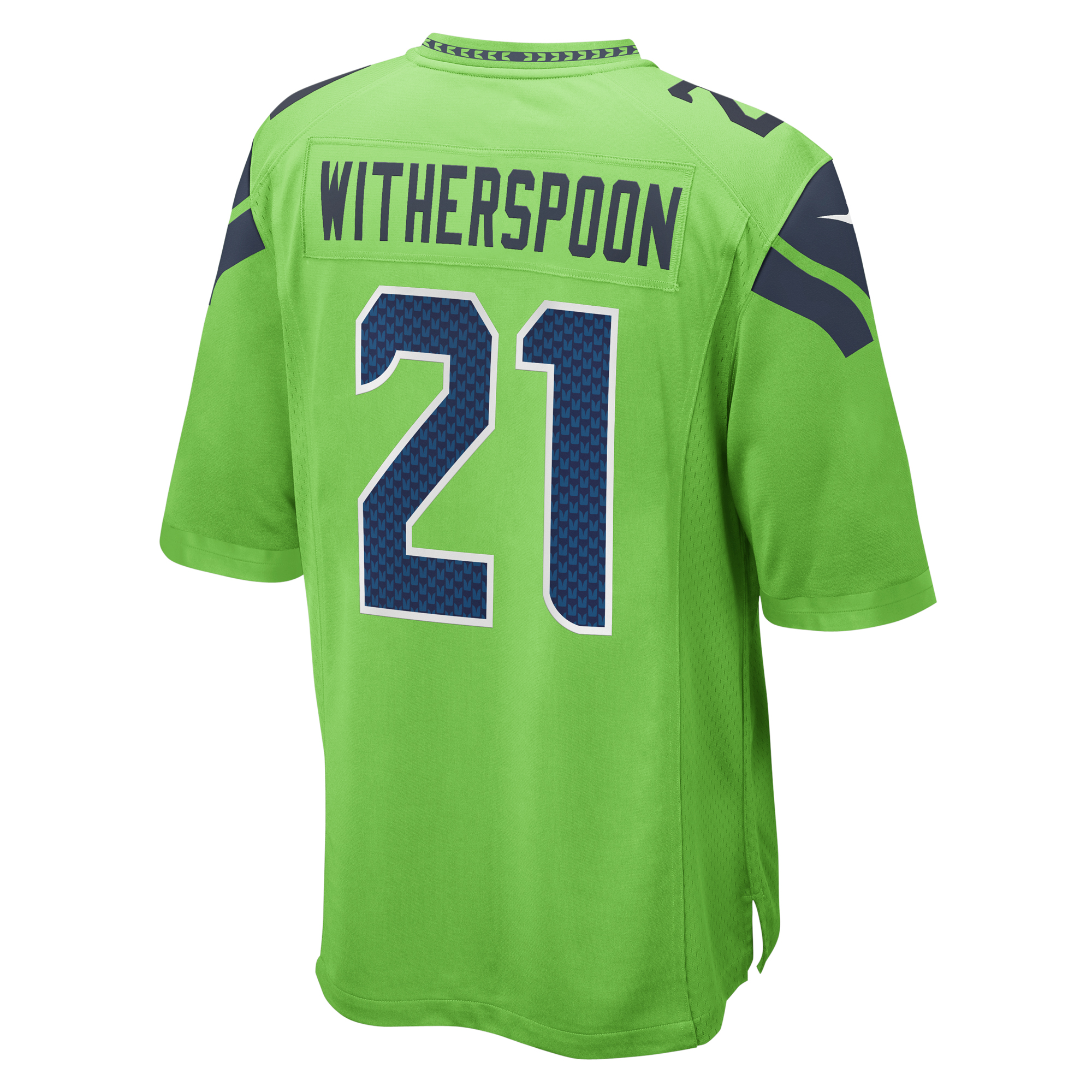 Seattle Seahawks Nike Secondary Alternate Game Jersey - Neon Green - Devon Witherspoon - Mens, , rebel_hi-res