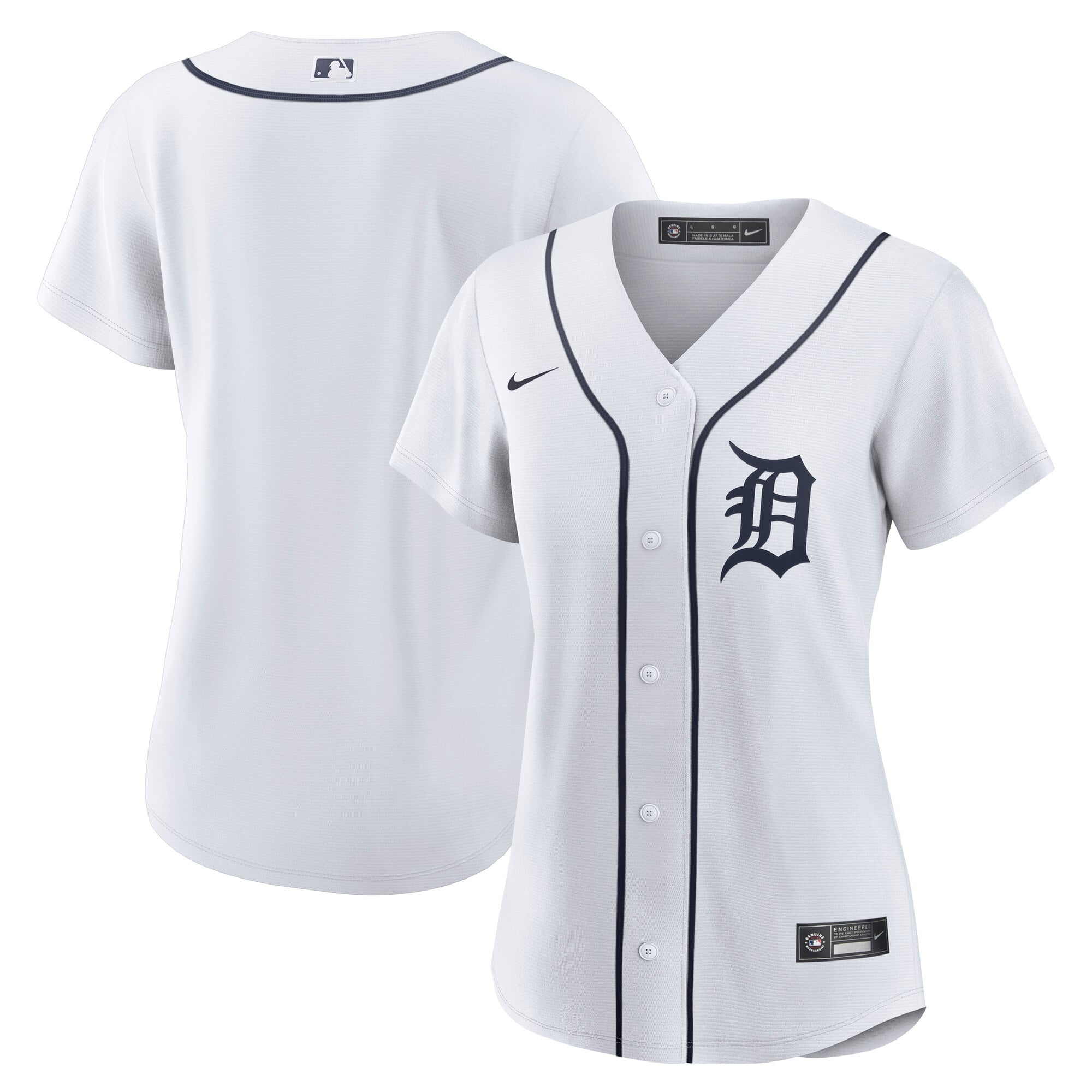 Detroit Tigers Nike Replica Home Jersey - Womens