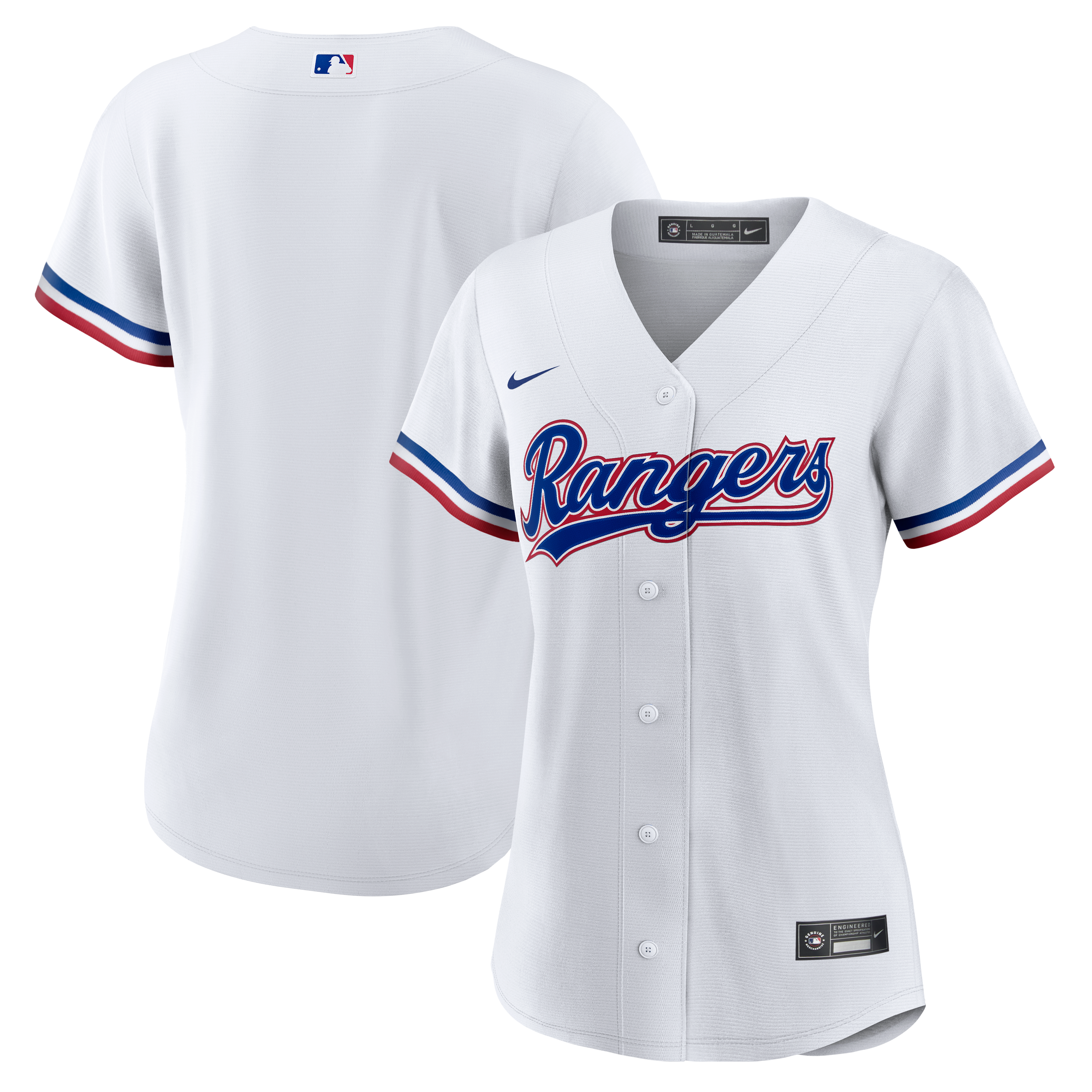 Texas Rangers Nike Replica Home Jersey - Womens