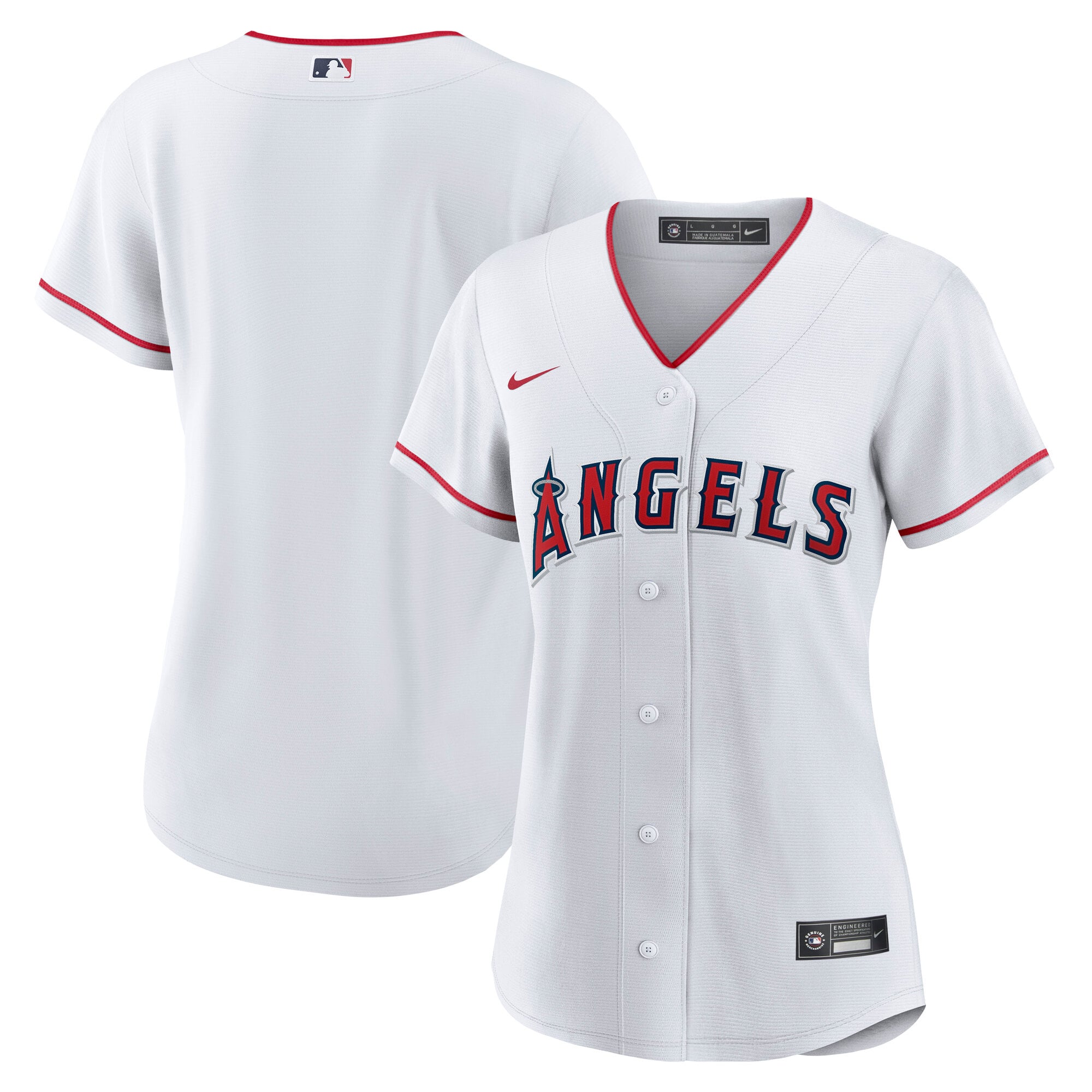 Los Angeles Angels of Anaheim Nike Replica Home Jersey - Womens