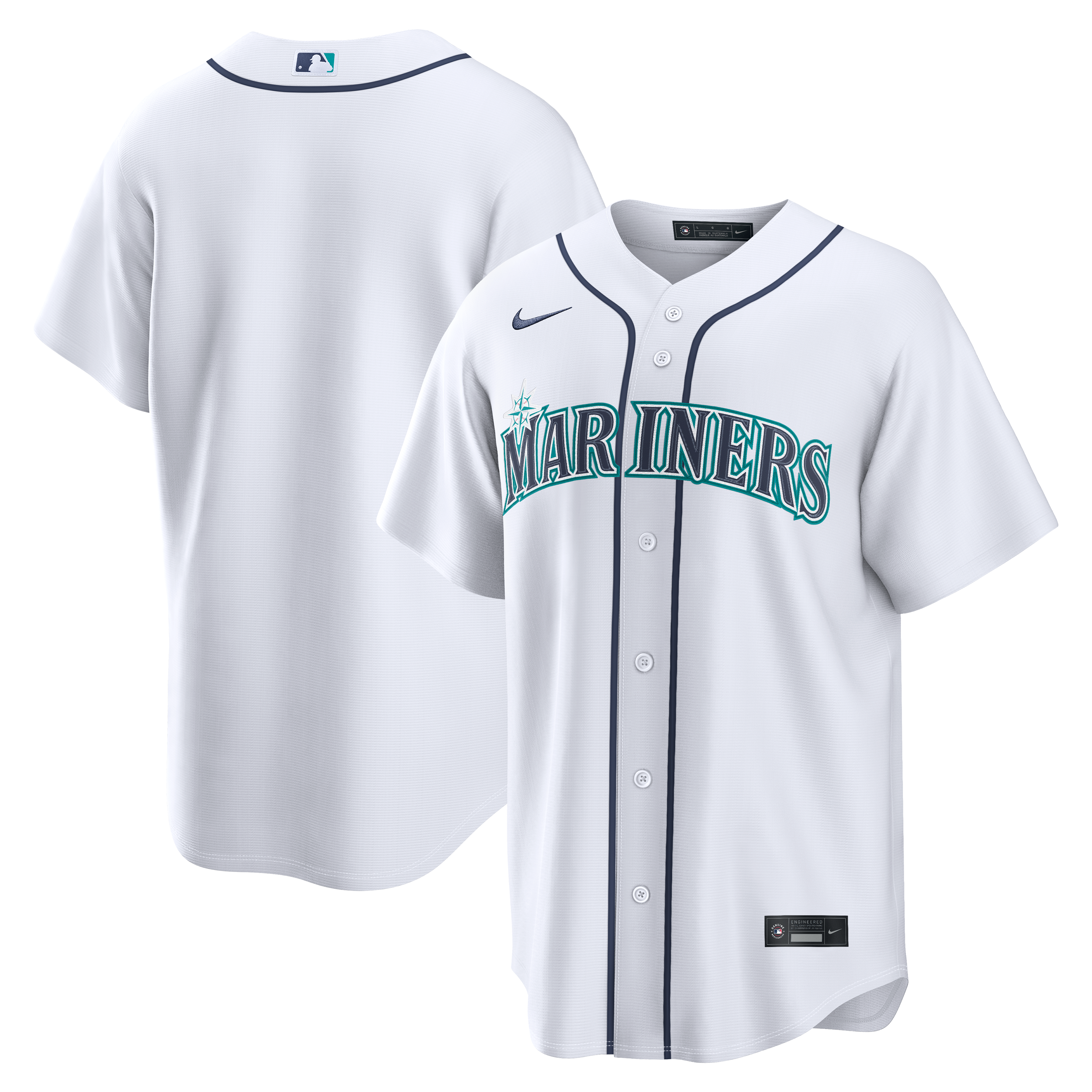 Seattle Mariners Nike Replica Home Jersey - Mens