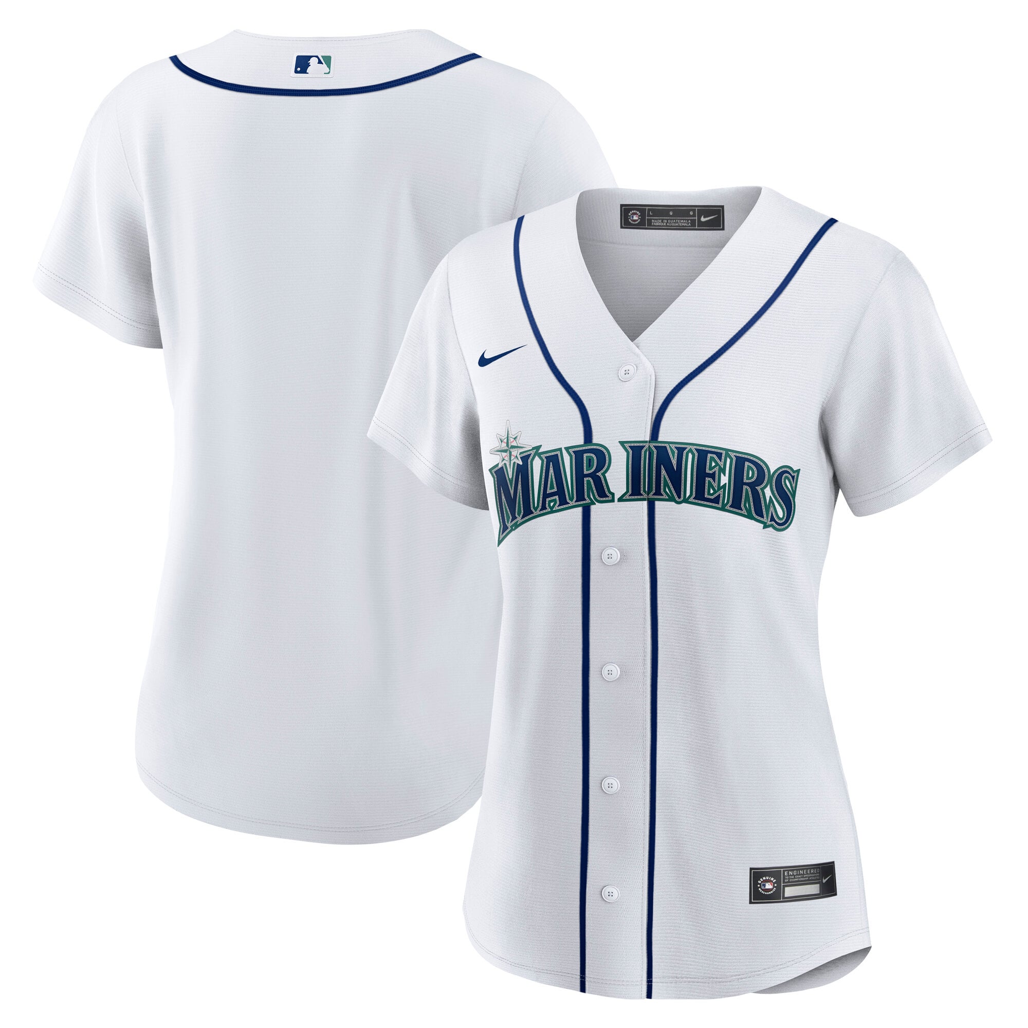 Seattle Mariners Nike Replica Home Jersey - Womens