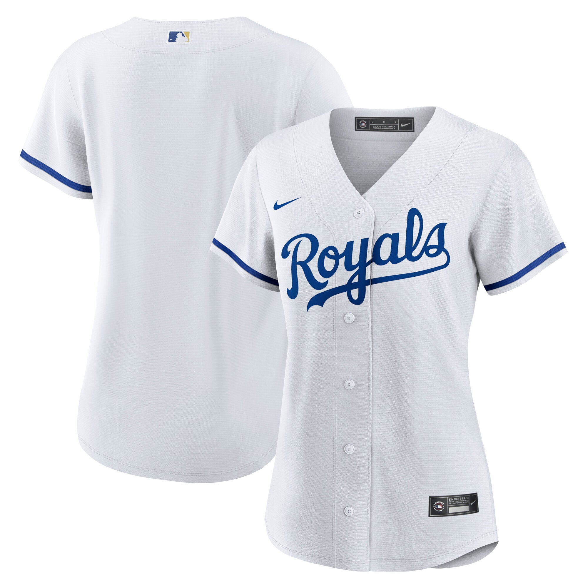 Kansas City Royals Nike Replica Home Jersey - Womens