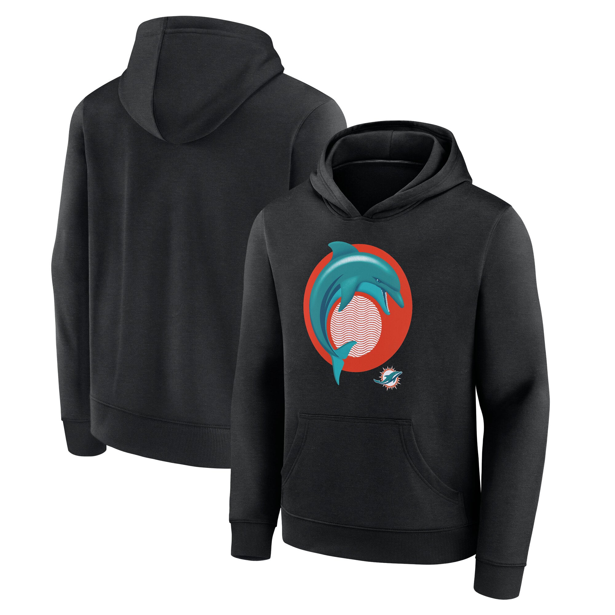 Miami Dolphins Illustration Hoodie - Youth