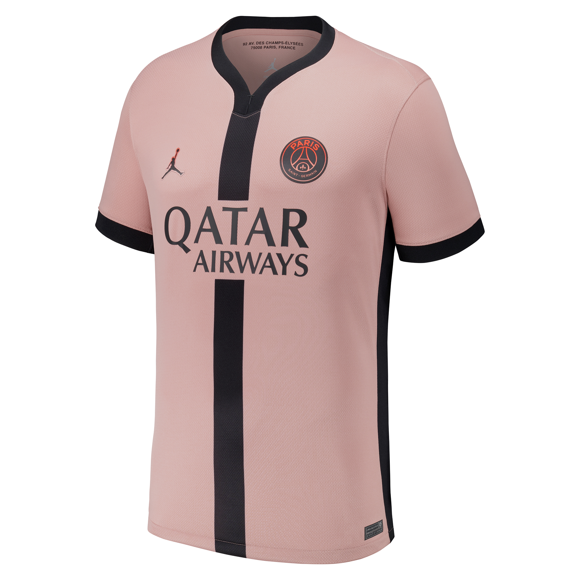 PSG Jordan Third Stadium Shirt 2024-25 - Kids with Barcola 29