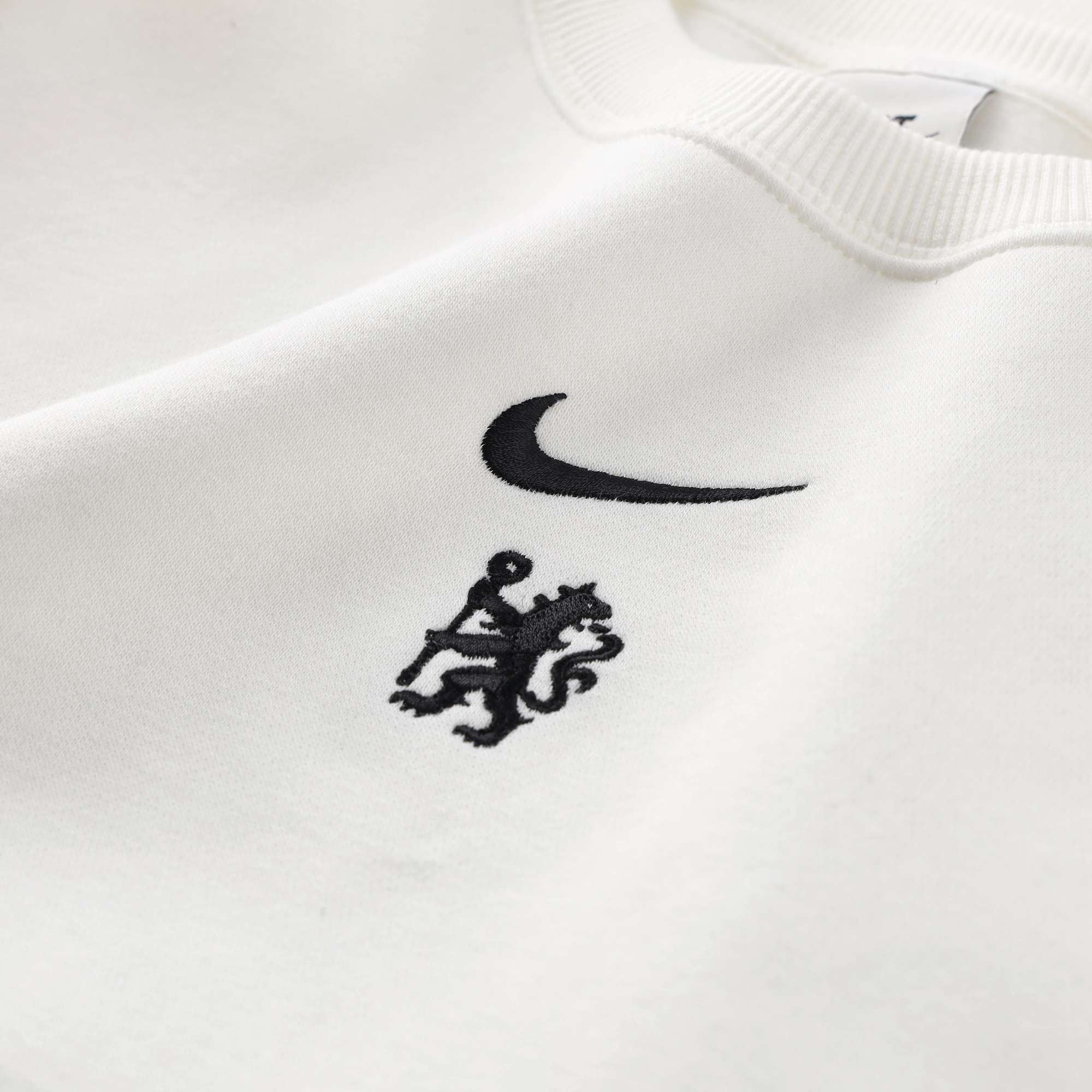 Chelsea Nike Phoenix Fleece Sweatshirt - Sail - Womens, , rebel_hi-res
