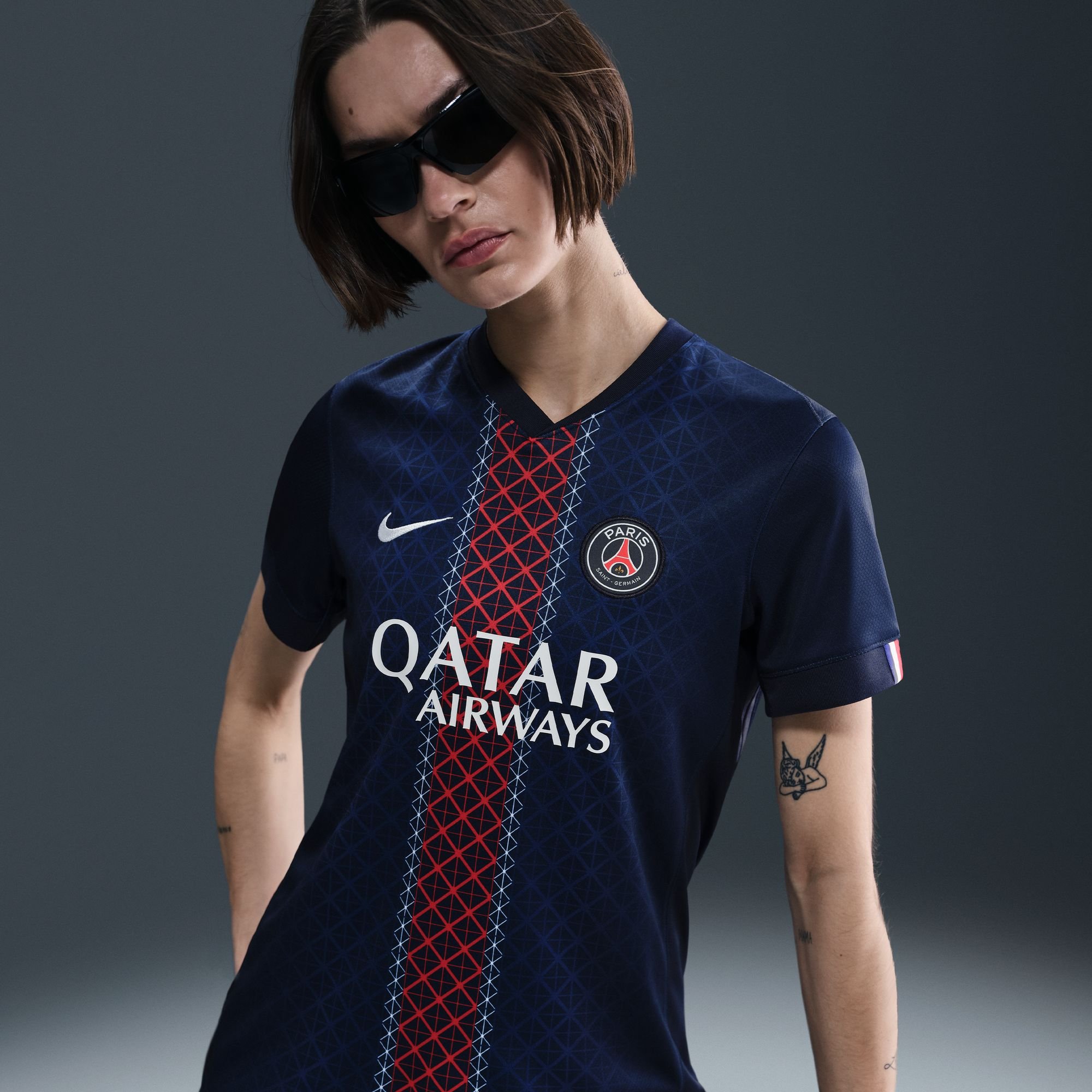 PSG Nike Home Stadium Shirt 2025-26 - Womens, , rebel_hi-res