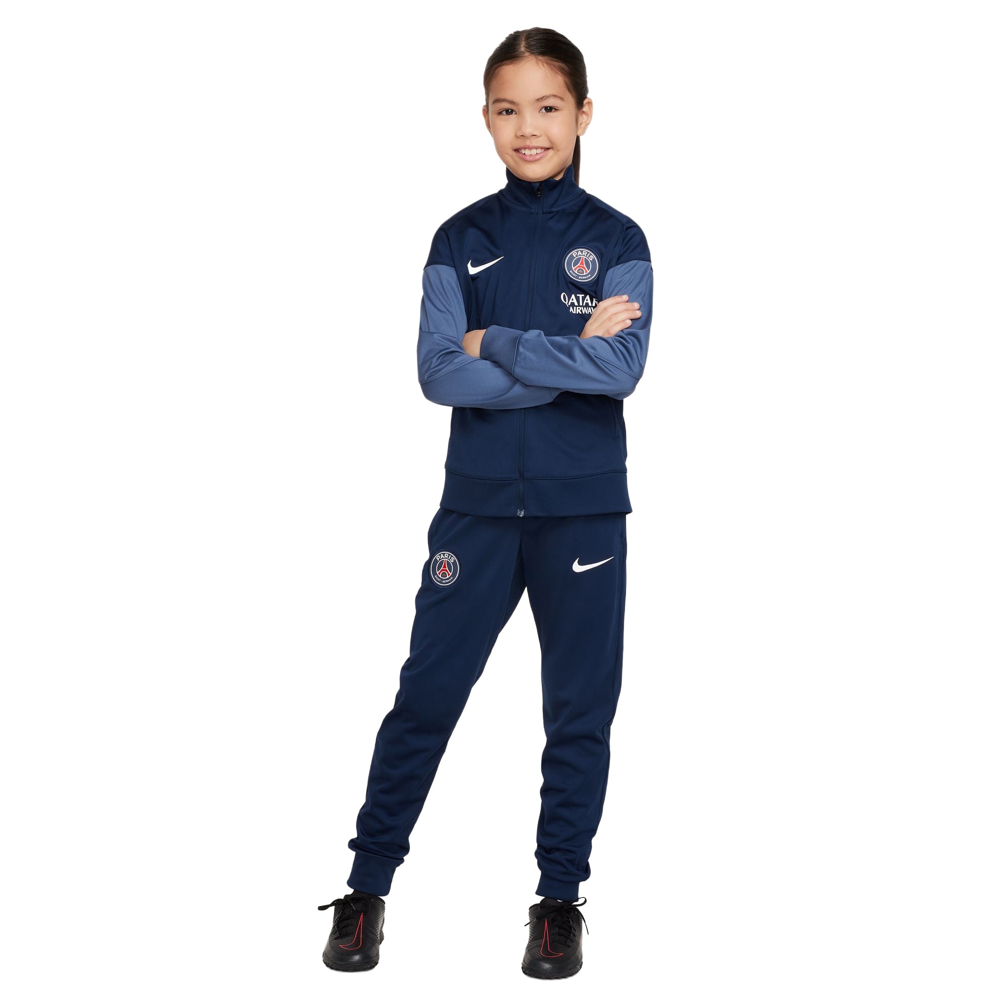 PSG Nike Strike Training Tracksuit - Navy - Kids, , rebel_hi-res