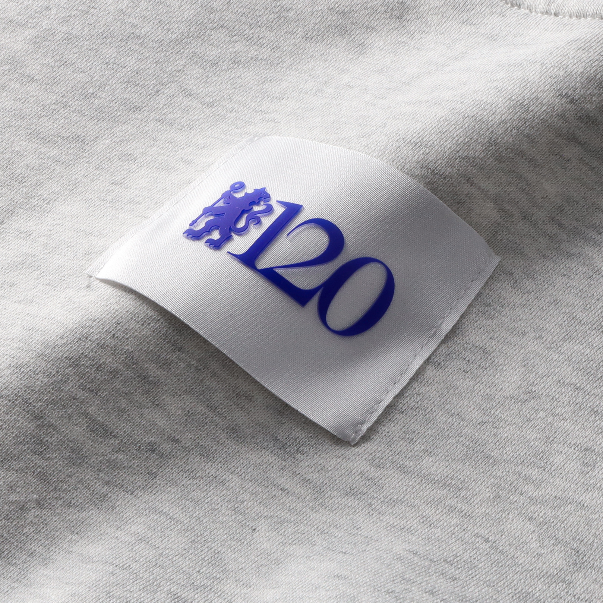 Chelsea 120 Year Anniversary CFC LDN Sweatshirt - Grey Marl - Unisex, , rebel_hi-res
