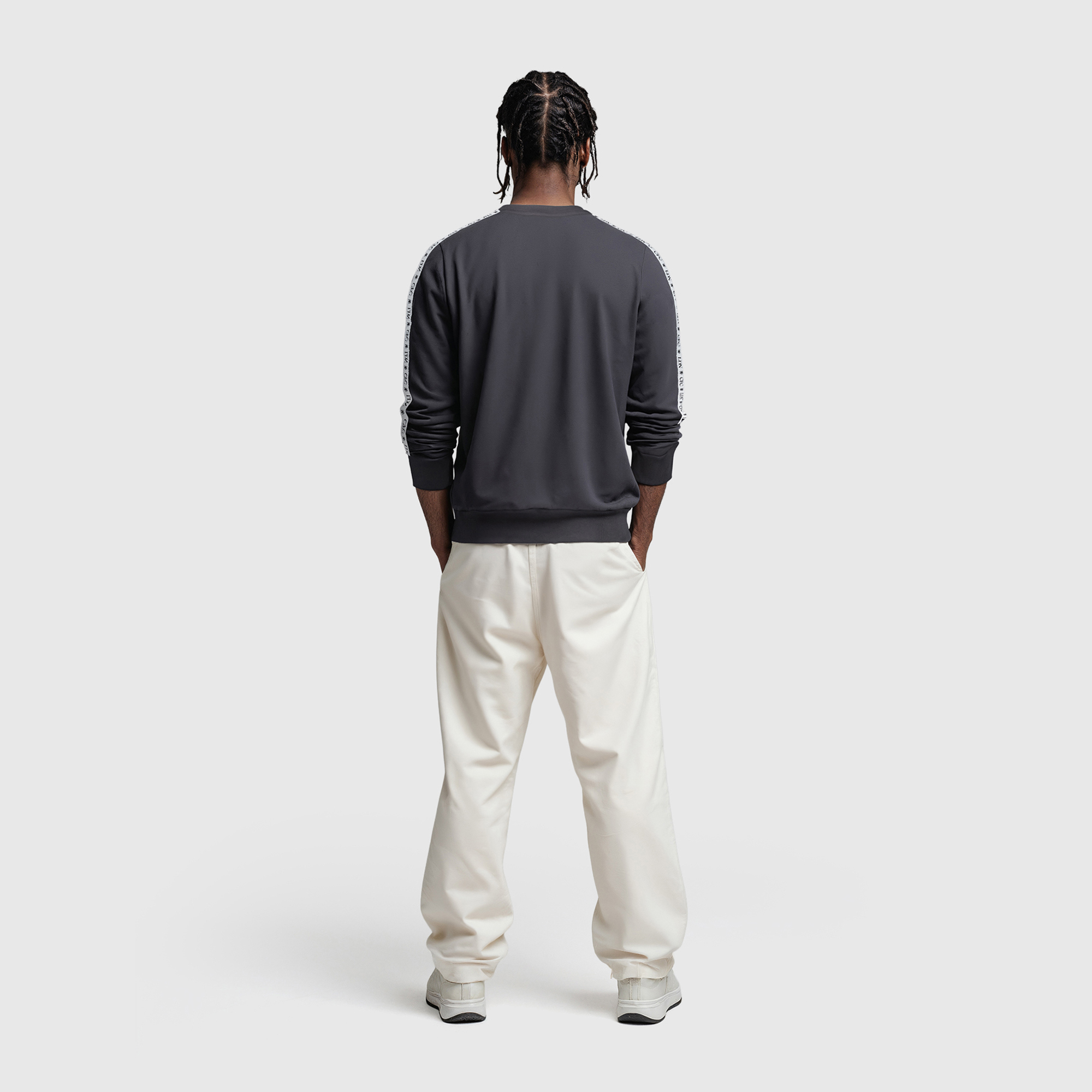 Chelsea 120 Year Anniversary CFC LDN Taped Sweatshirt - Grey - Unisex, , rebel_hi-res