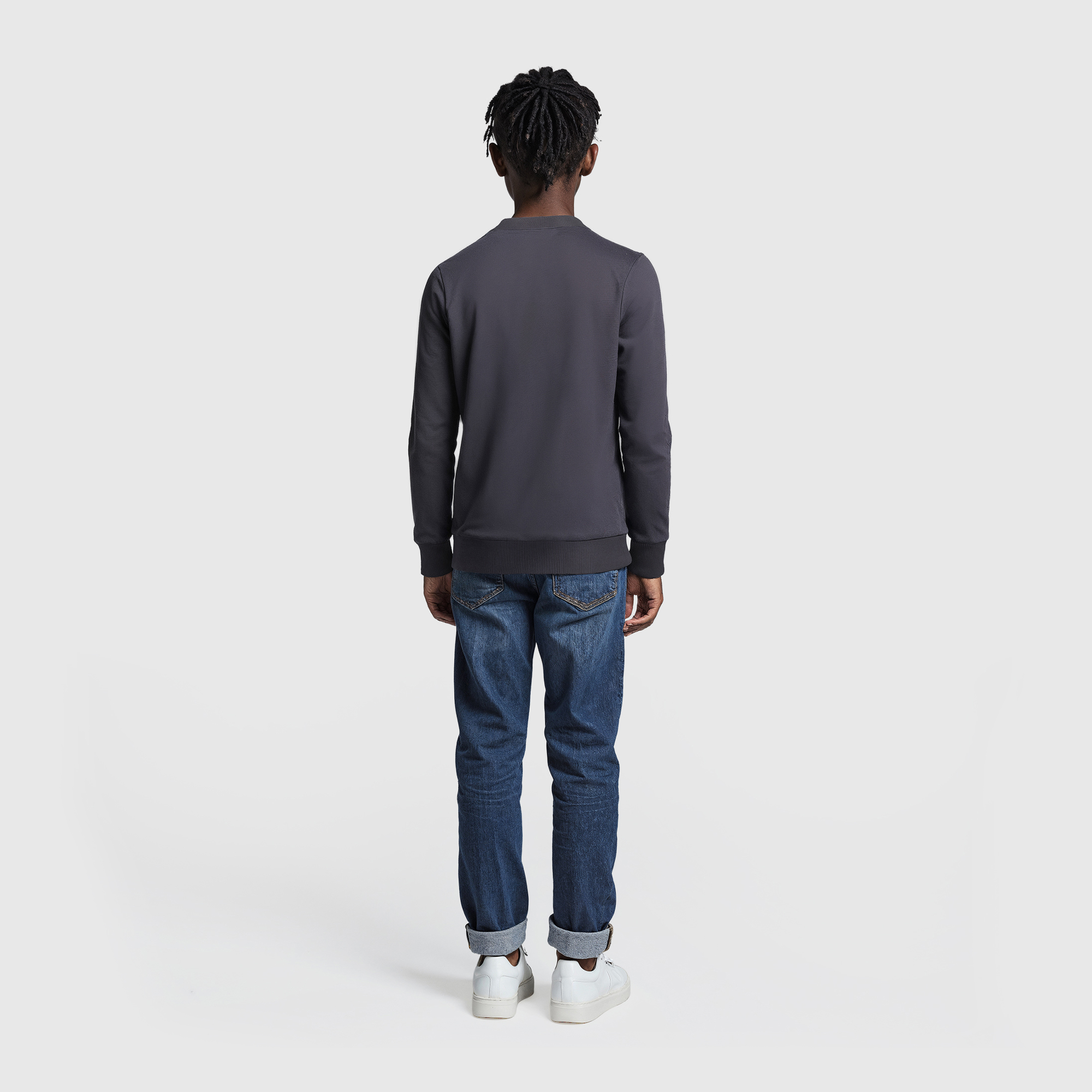 Chelsea 120 Year Anniversary CFC LDN Taped Sweatshirt - Grey - Kids, , rebel_hi-res