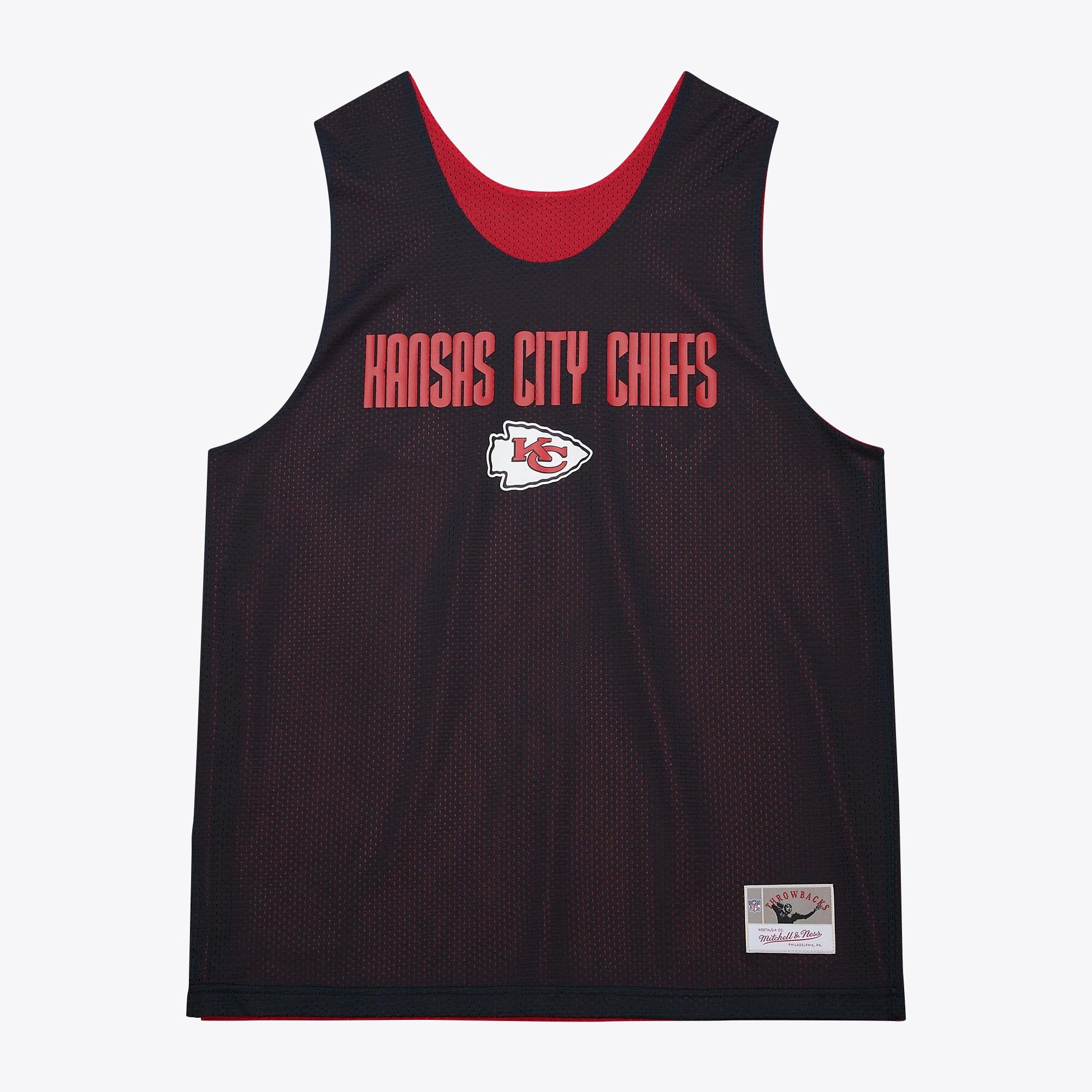 Kansas City Chiefs Mitchell & Ness Reversible Tank Top - Mens, , rebel_hi-res