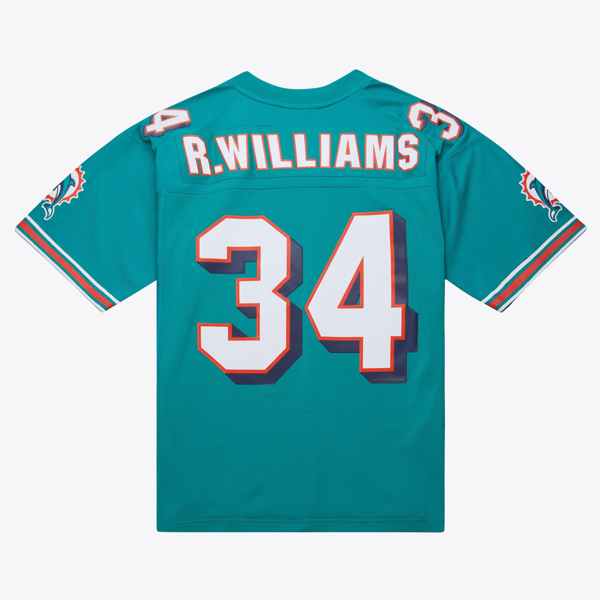 Ricky Williams Miami Dolphins 2002 Mitchell & Ness Green Legacy Jersey, , rebel_hi-res