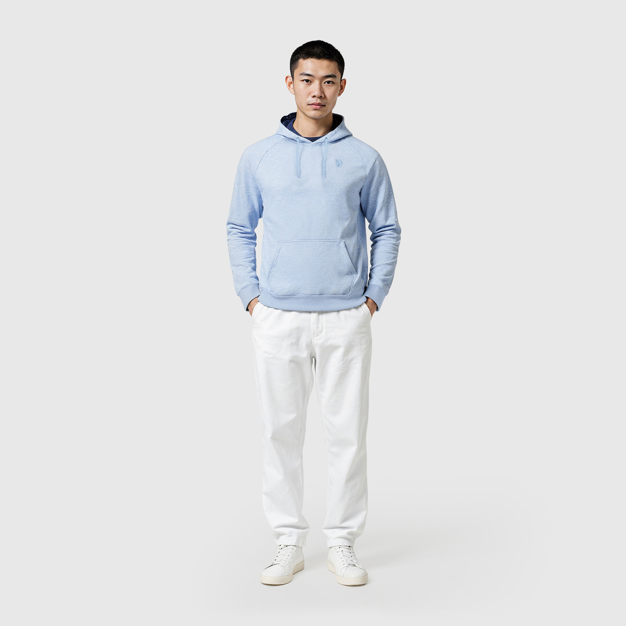 Chelsea Core Hoodie - Blue Marl - Mens, , rebel_hi-res