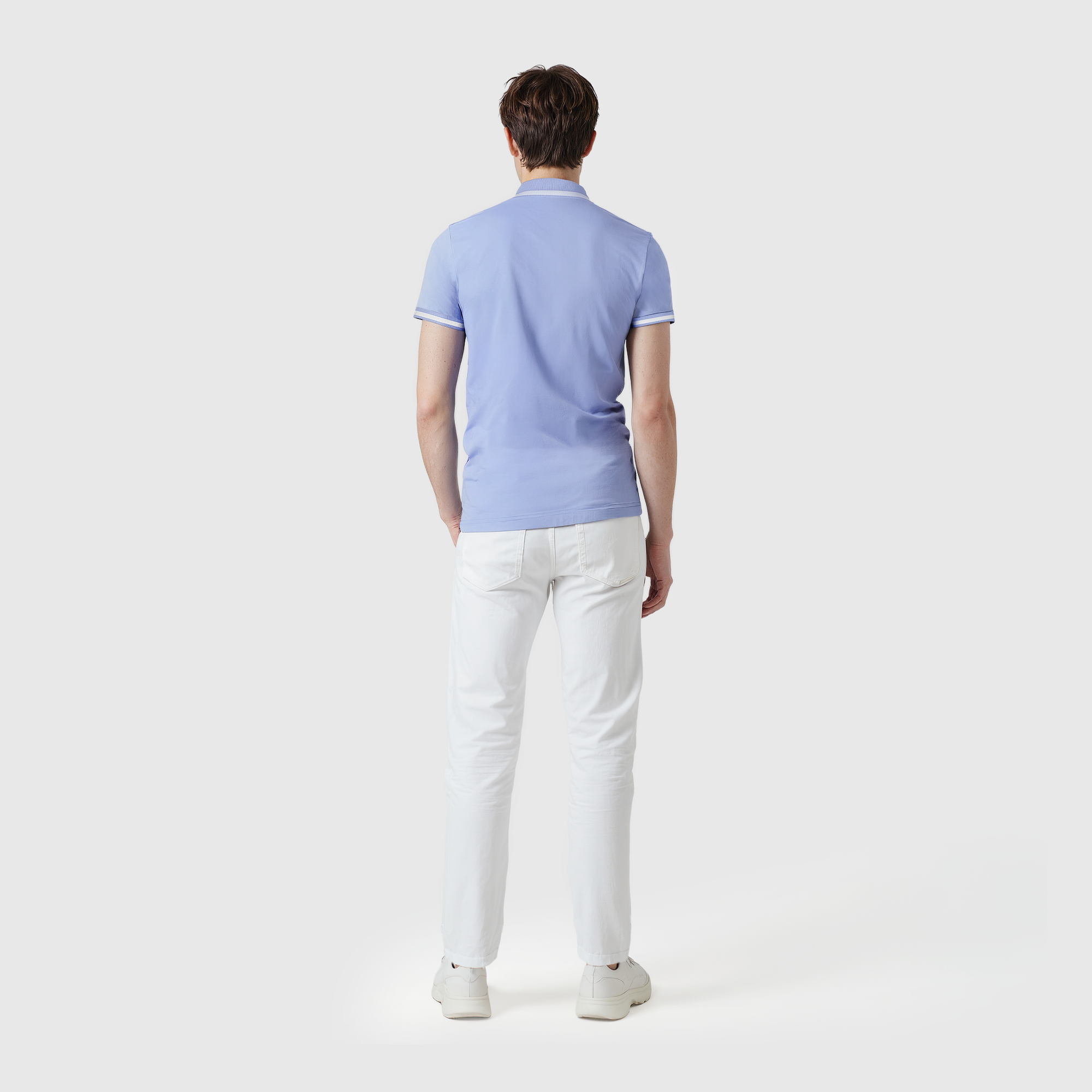 Chelsea Core Mercerised Cotton Polo - Light Blue - Mens, , rebel_hi-res