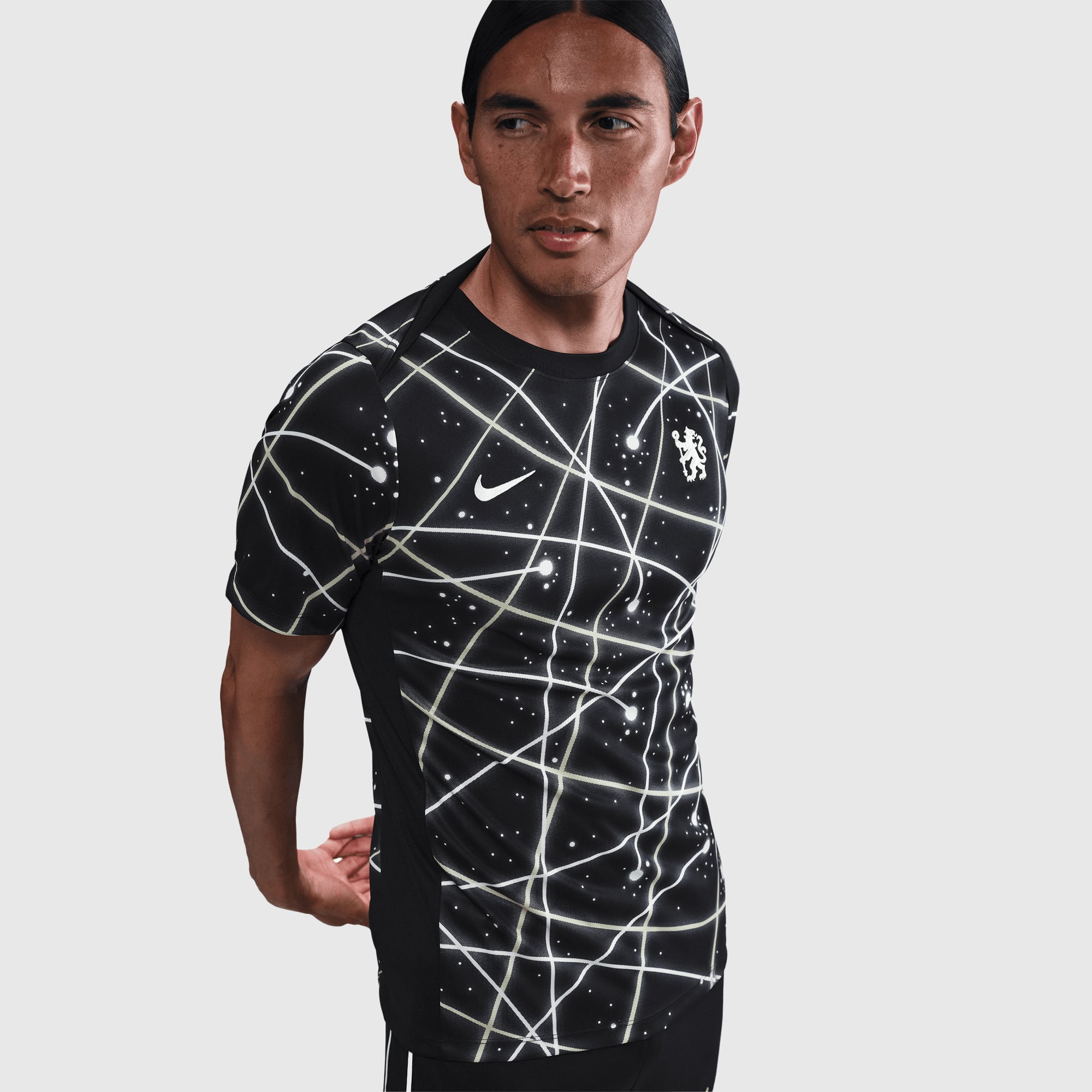 Chelsea Nike Club World Cup Pre Match Top - Black