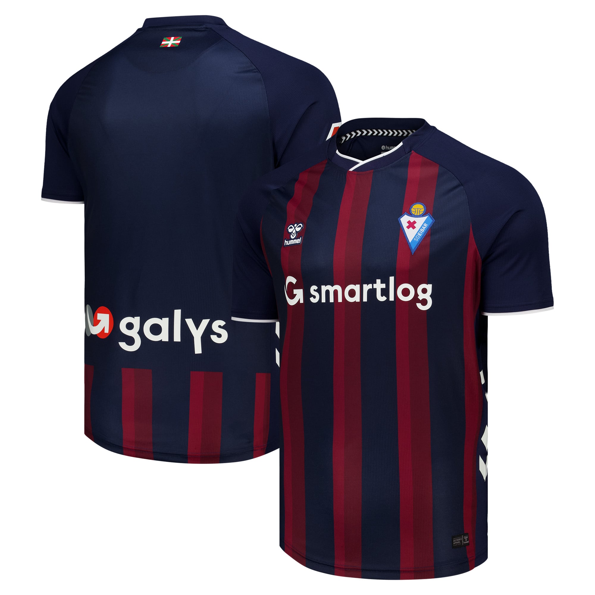 SD Eibar Hummel Home Shirt 25-26, , rebel_hi-res