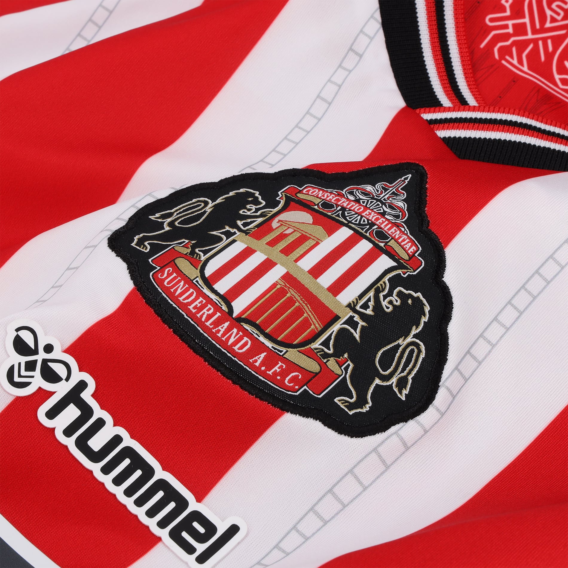 Sunderland Hummel Home Shirt 2025-26, , rebel_hi-res
