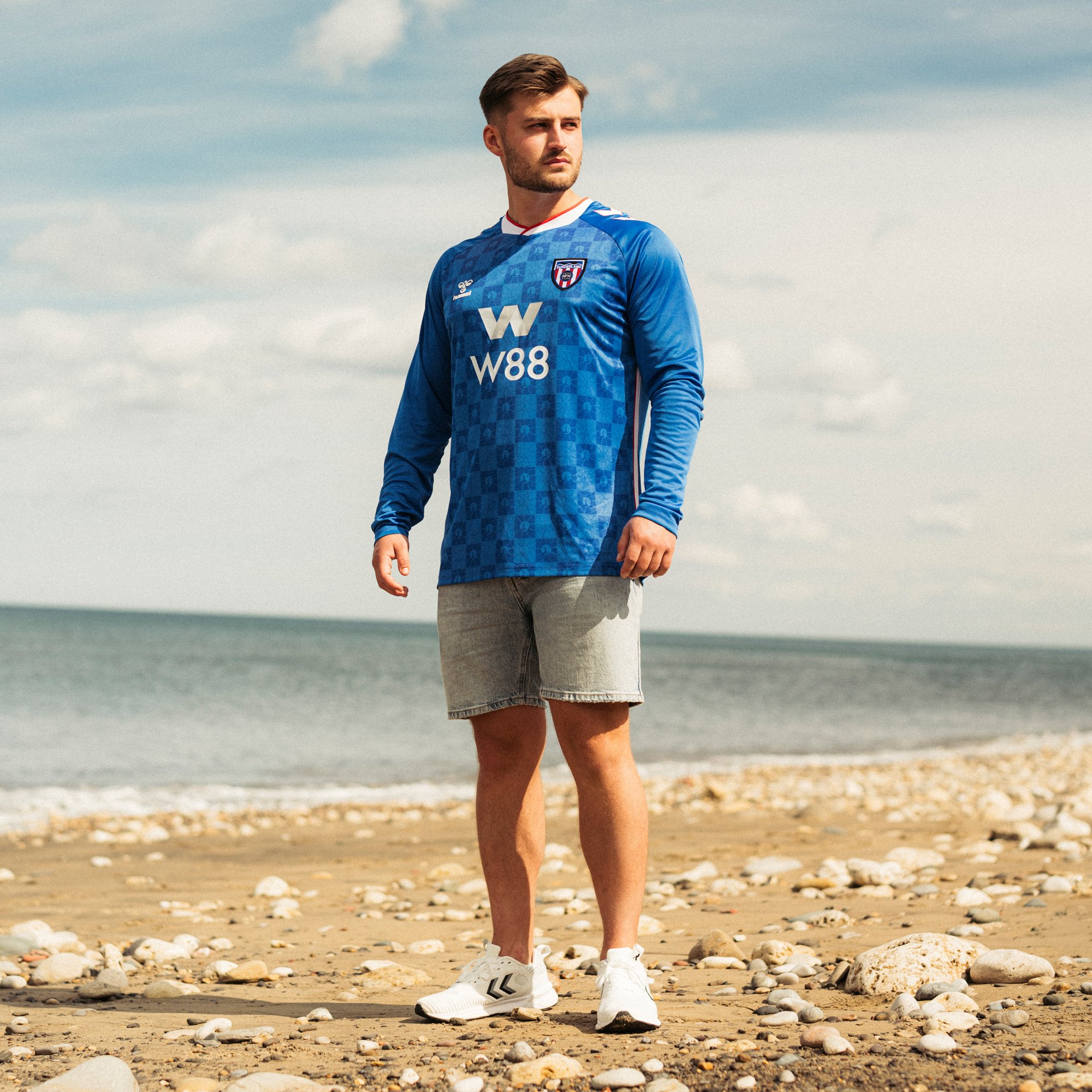 Sunderland Hummel Away Shirt 2025-26 - Long Sleeve, , rebel_hi-res