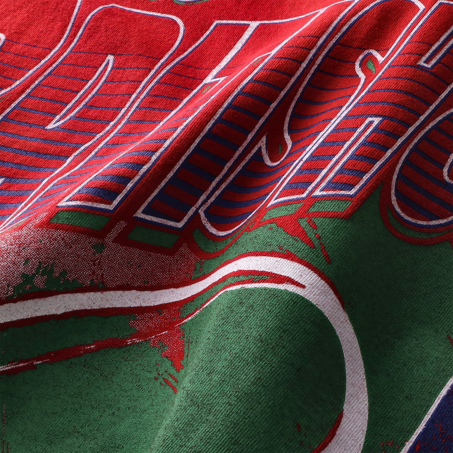 British & Irish Lions x Mitchell & Ness Retro Graphic T-Shirt - Red, , rebel_hi-res