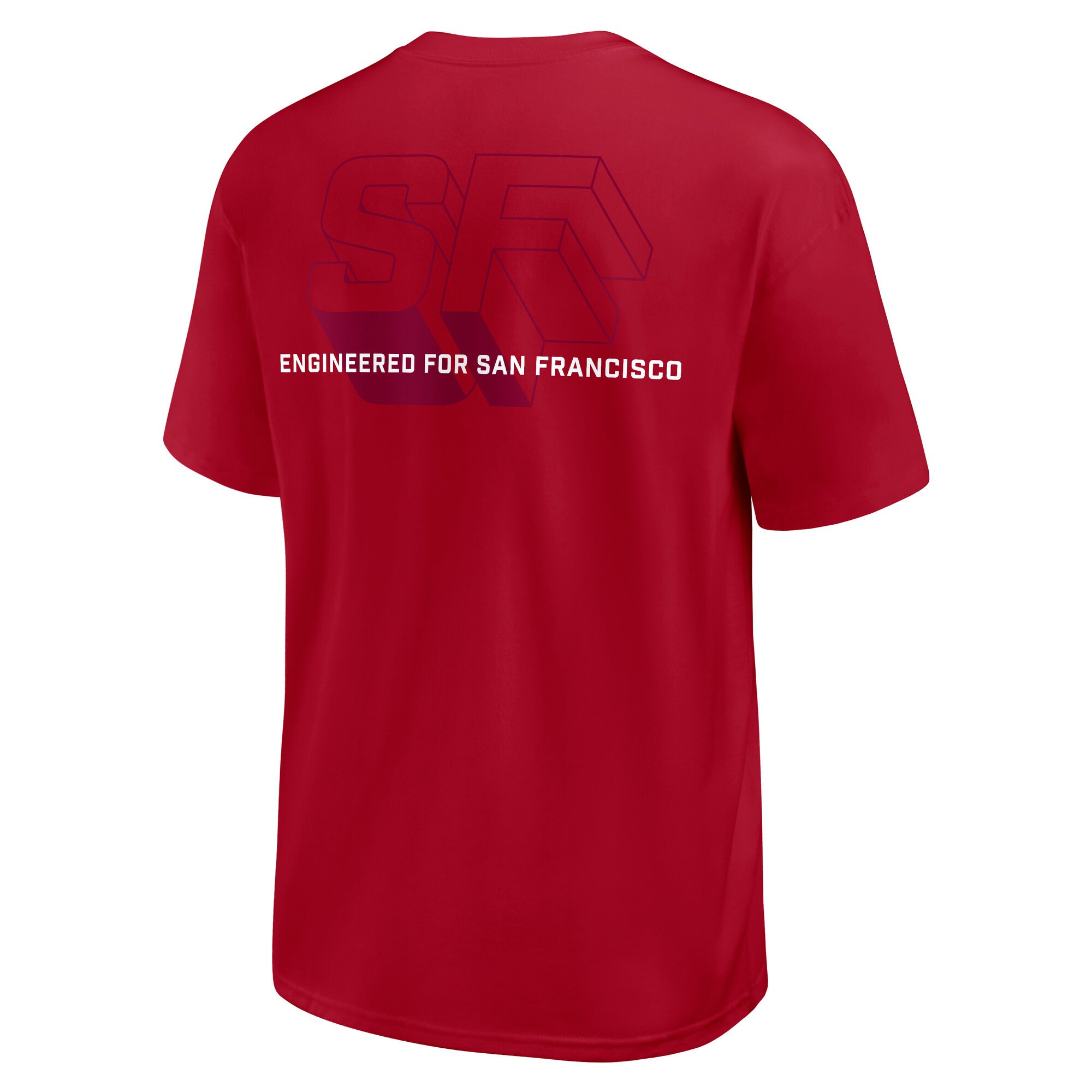San Francisco 49ers Nike Essential Heavy Max 90 T-Shirt - Mens, , rebel_hi-res