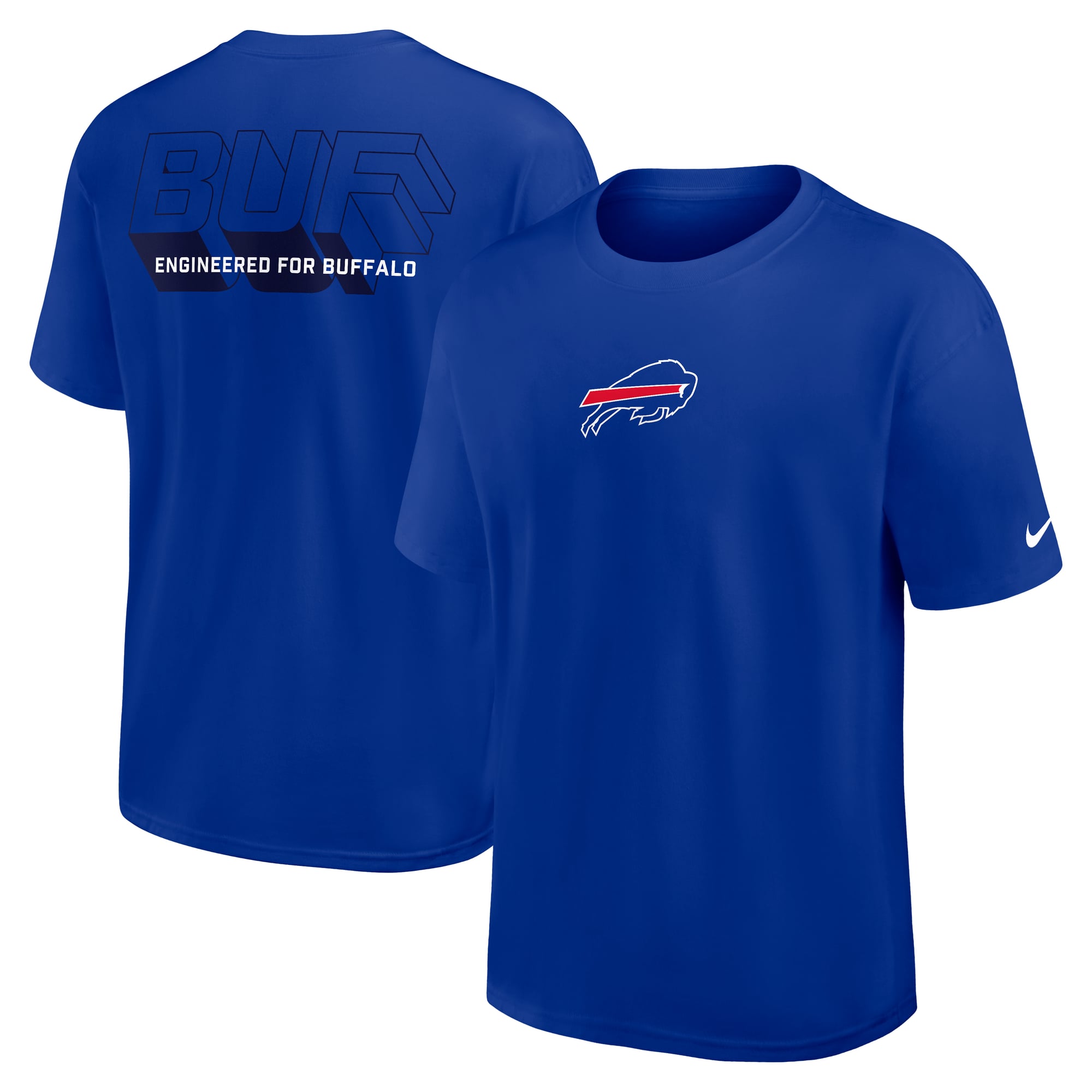 Buffalo Bills Nike Essential Heavy Max 90 T-Shirt - Mens