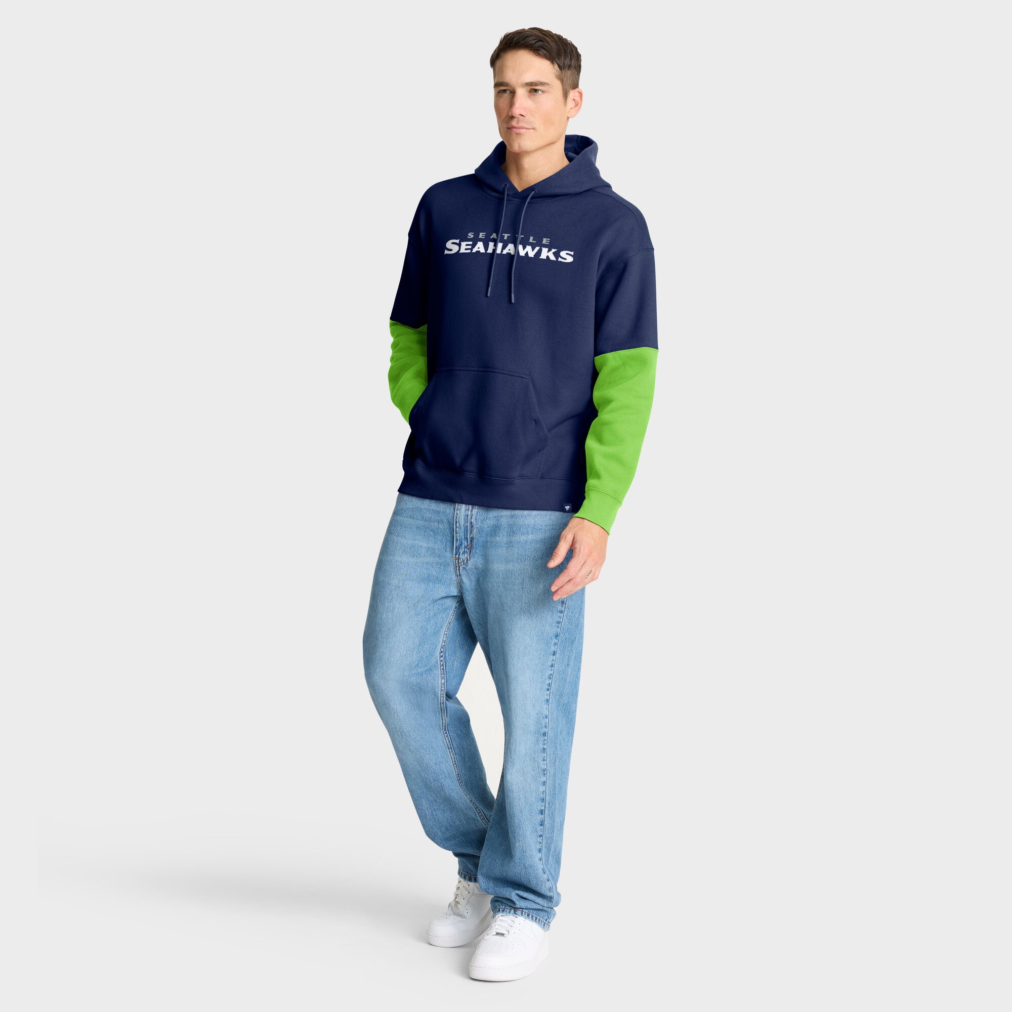 Seattle Seahawks  RedZone Helmet Hoodie - Mens, , rebel_hi-res