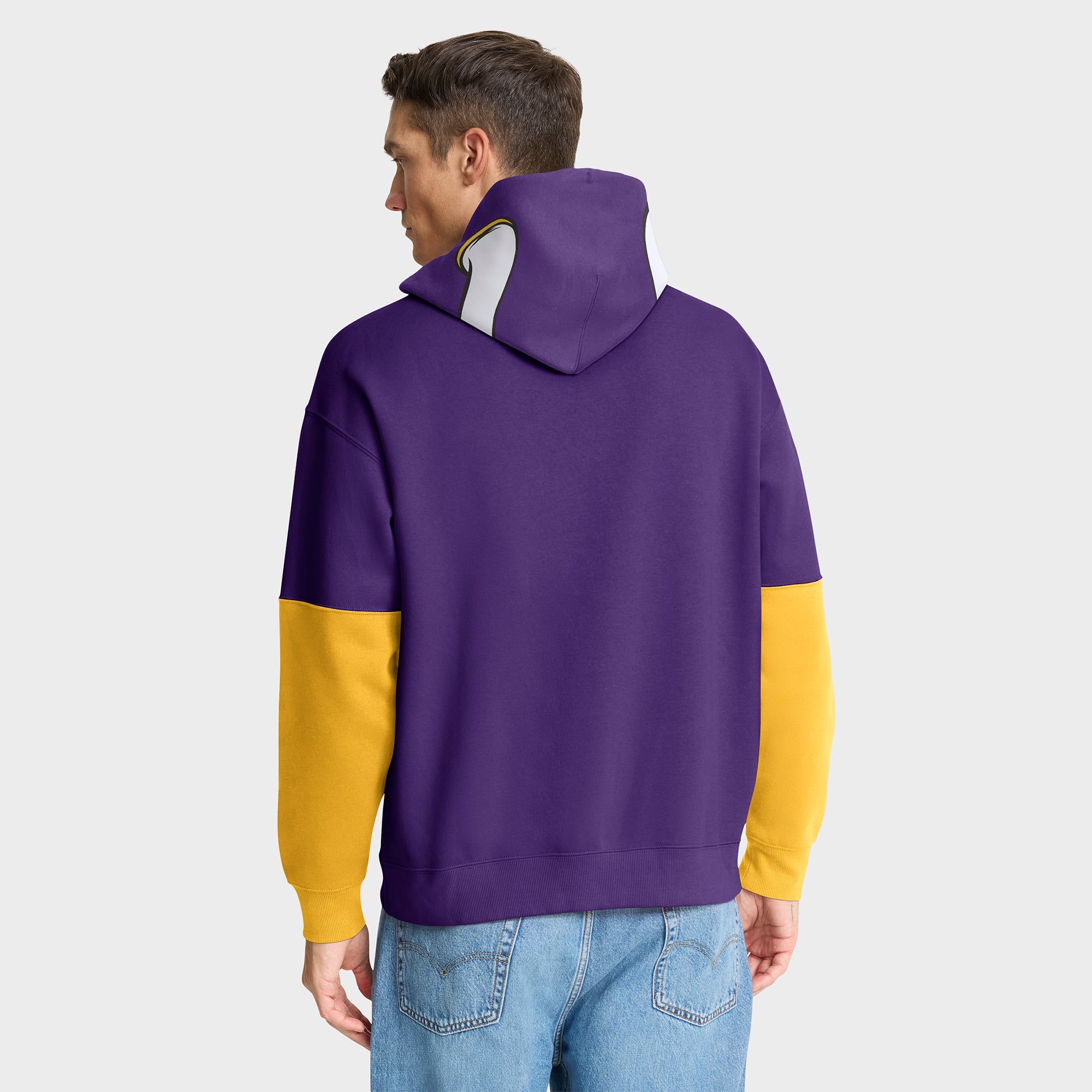 Minnesota Vikings  RedZone Helmet Hoodie - Mens, , rebel_hi-res