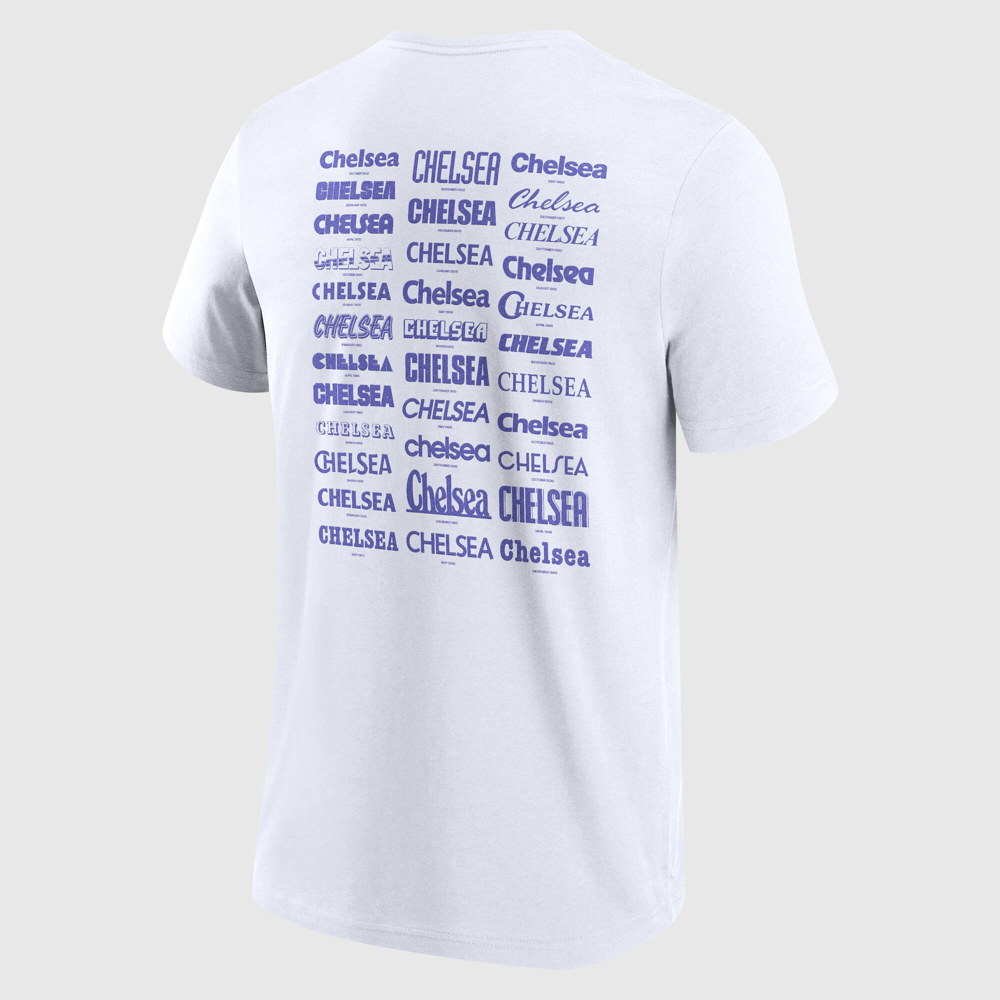 Chelsea Fonts Graphic T-Shirt - White, , rebel_hi-res
