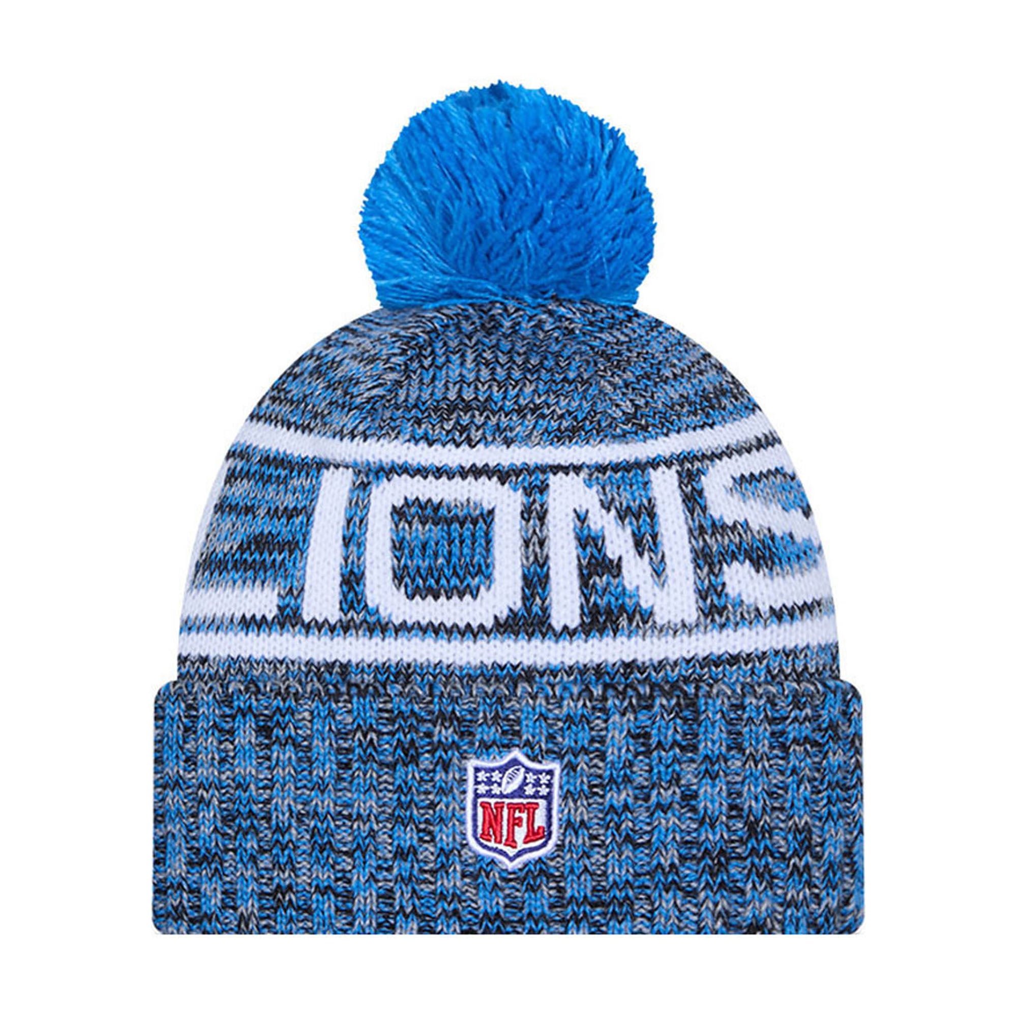 Detroit Lions New Era 2025 Cold Weather Knit, , rebel_hi-res