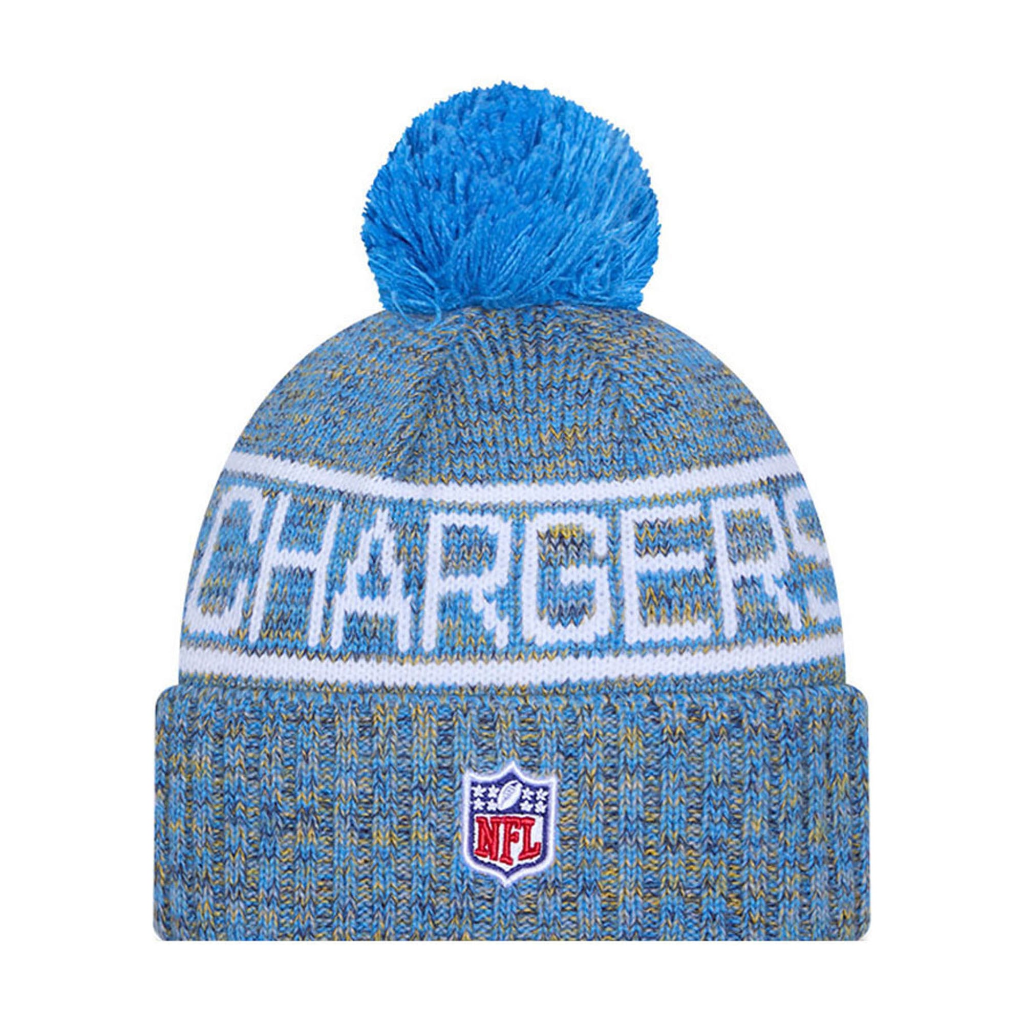 Los Angeles Chargers New Era 2025 Cold Weather Knit, , rebel_hi-res