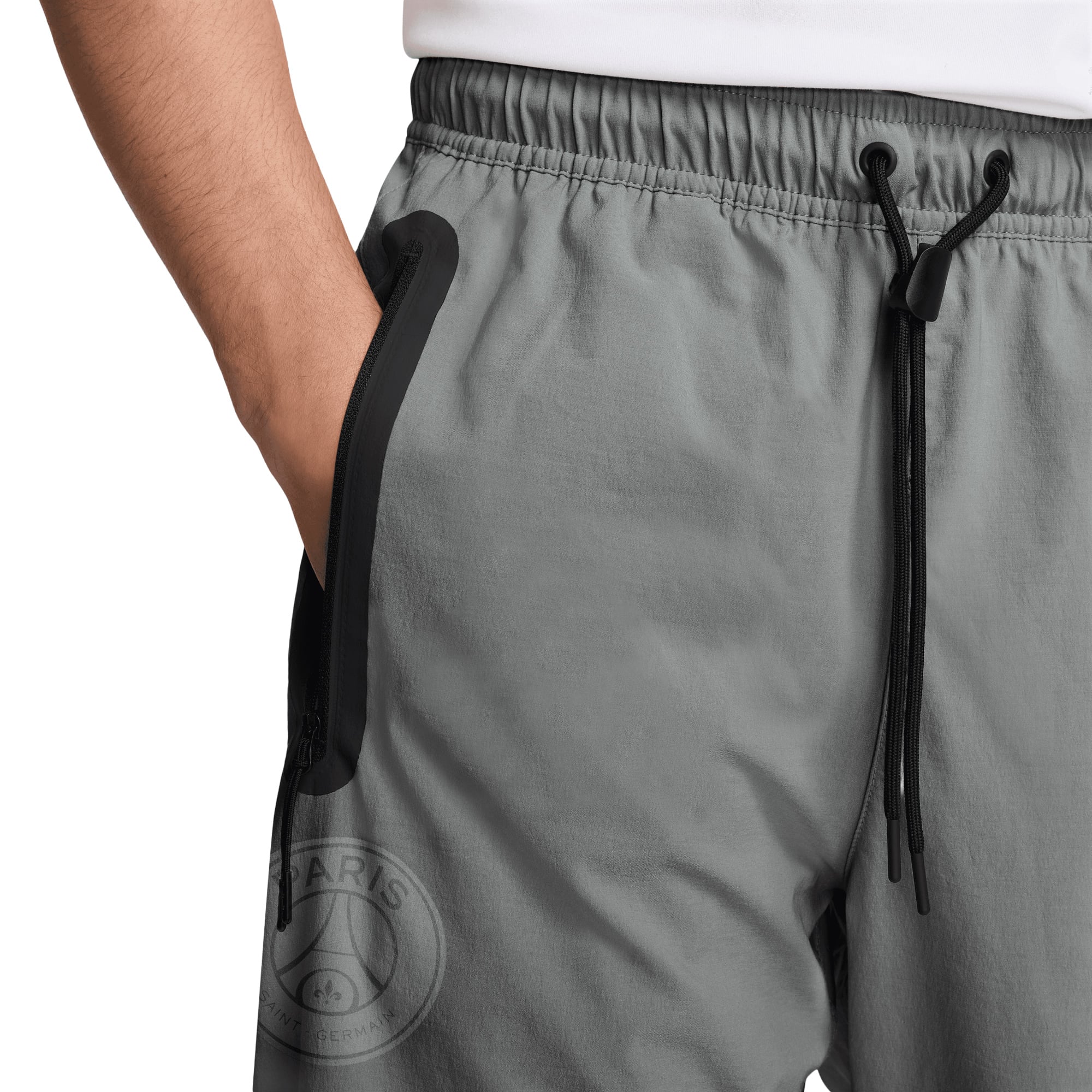 PSG Nike Tech Woven Pants - Grey, , rebel_hi-res
