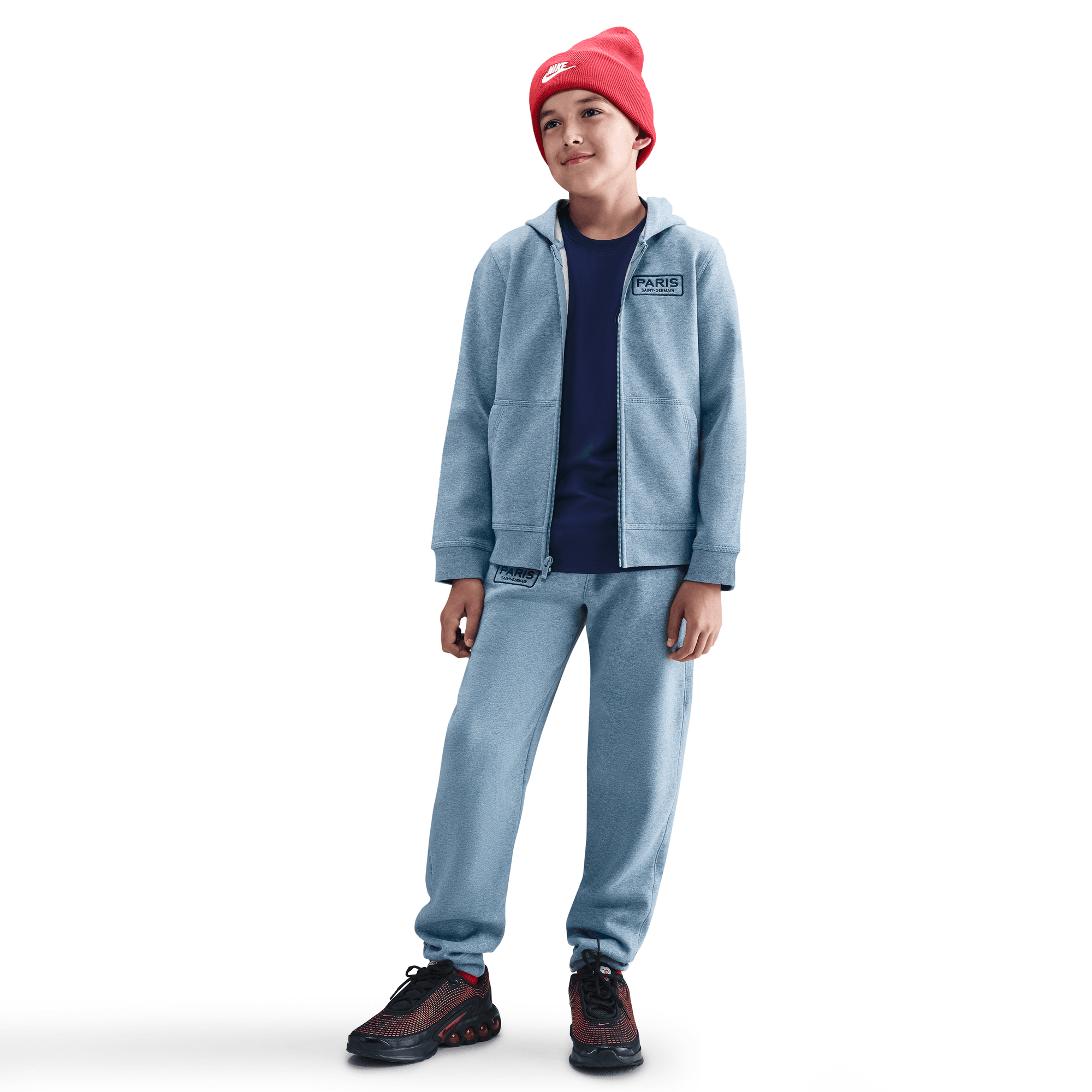 PSG Nike NSW Club Zipped Jacket - Slate - Kids, , rebel_hi-res