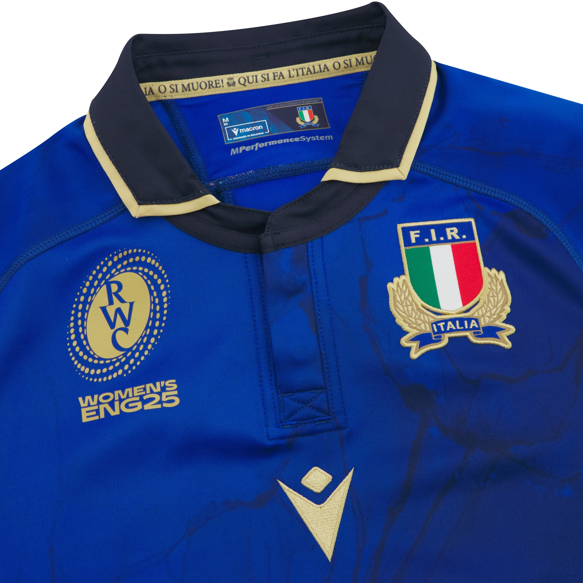 Italy Womens Rugby World Cup 2025 Home Replica Jersey - Womens, , rebel_hi-res