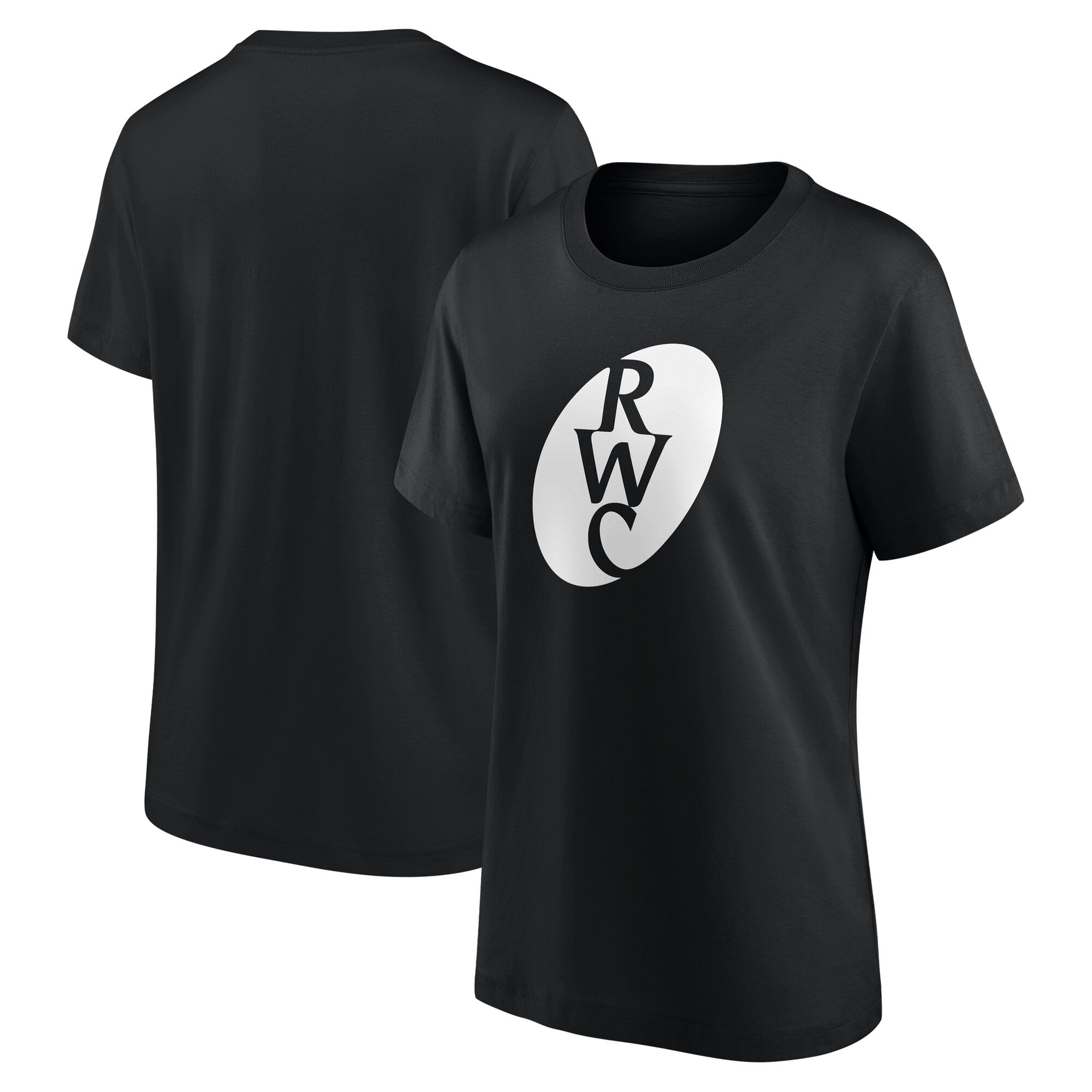 Rugby World Cup Primary Logo Graphic T-Shirt - Black - Womens
