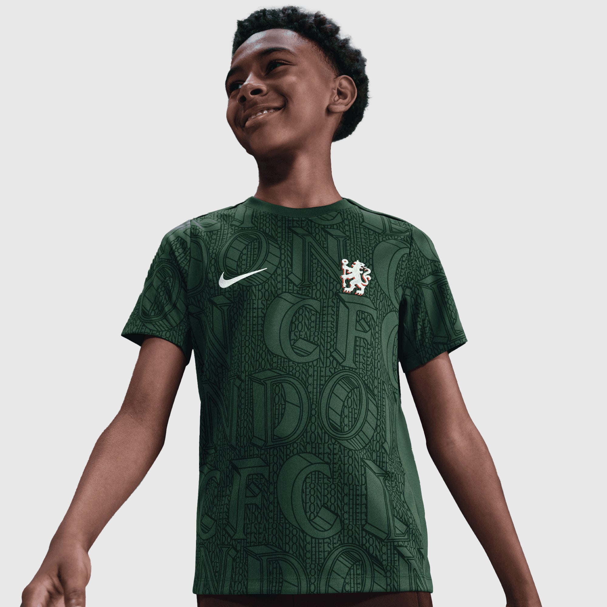 Chelsea Nike Pre Match Top - Green - Kids