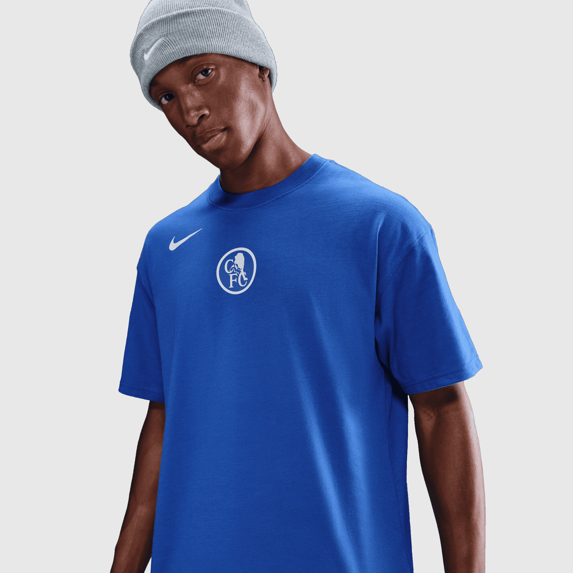Chelsea Nike T90 Remix T-Shirt - Blue