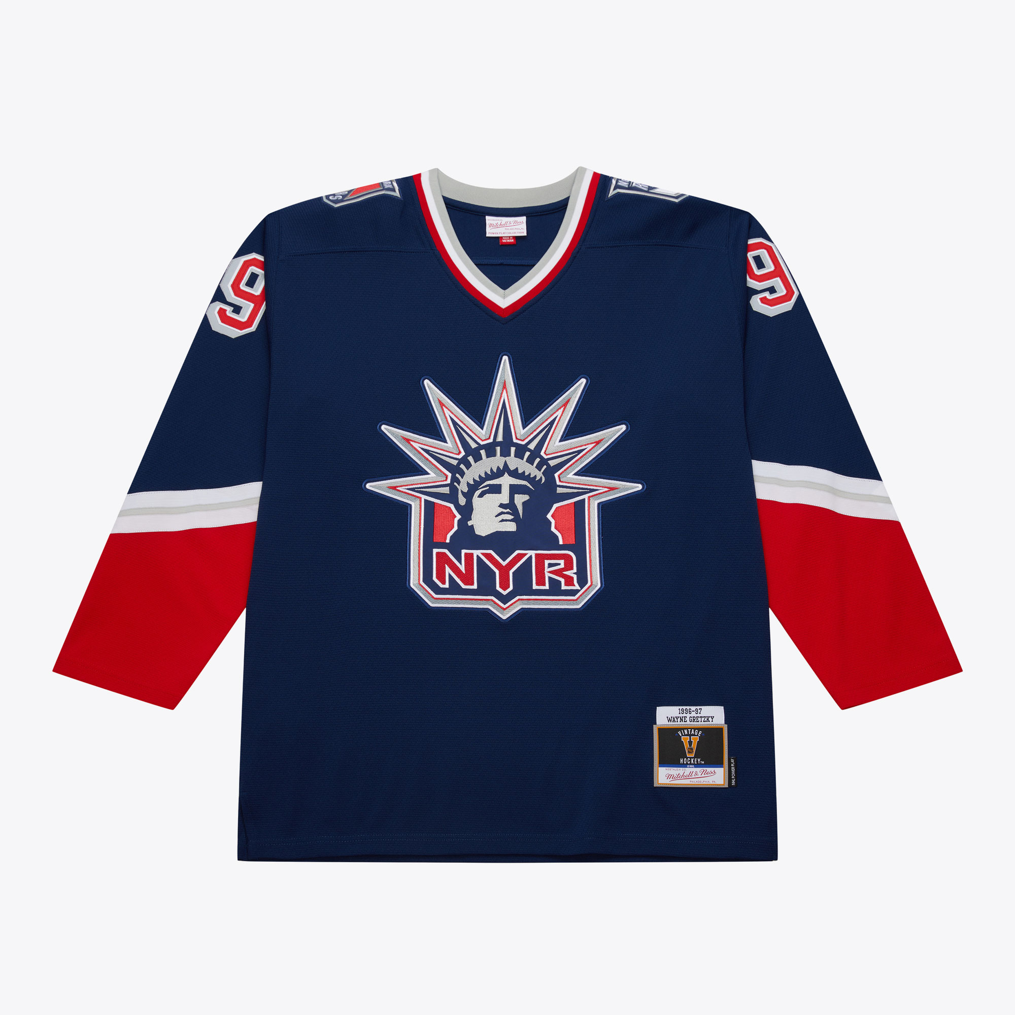 New York Rangers Mitchell & Ness Power Play Jersey Wayne Gretzky 1996, , rebel_hi-res