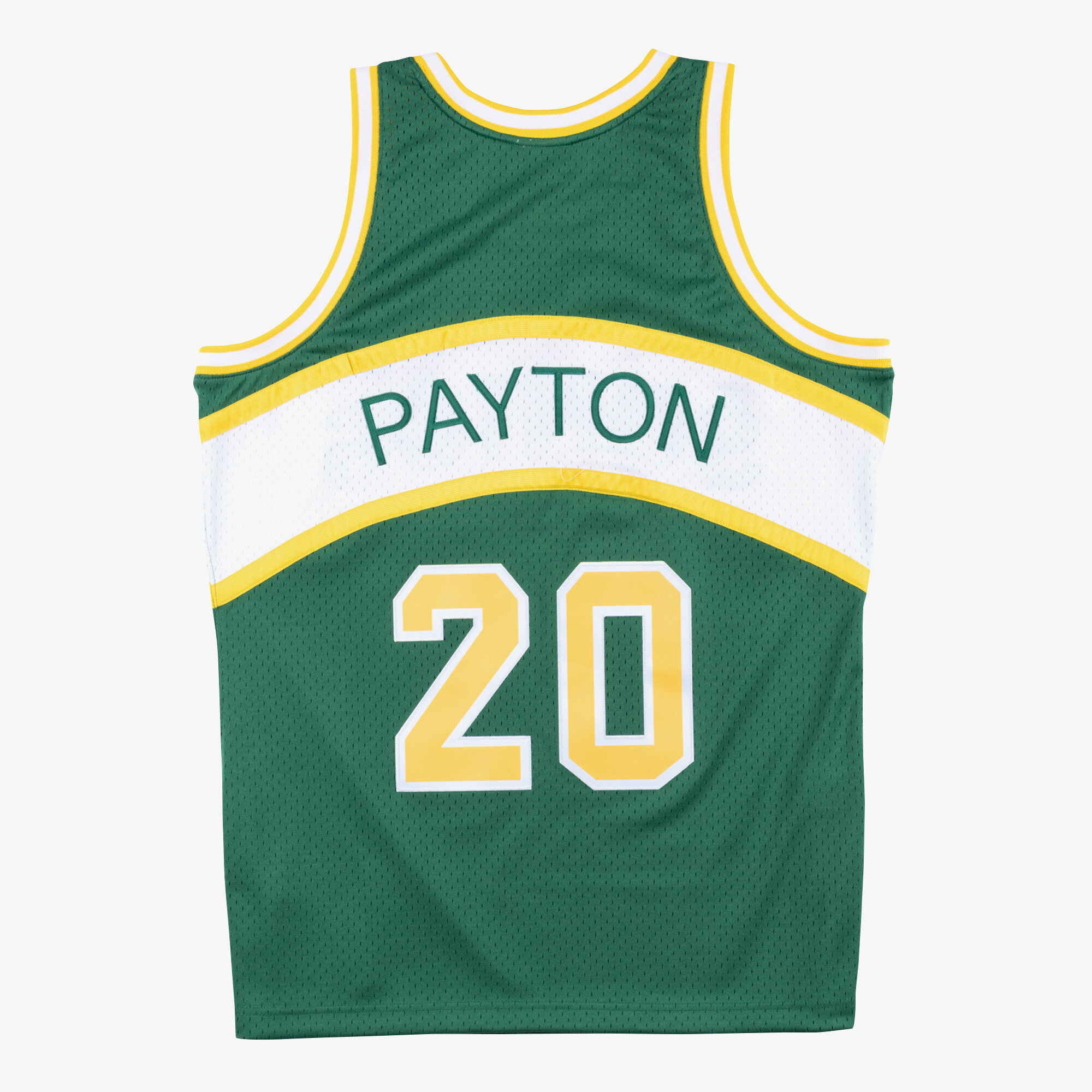 Gary Payton Seattle Supersonics 1994 Mitchell & Ness Green Swingman Jersey Road, , rebel_hi-res