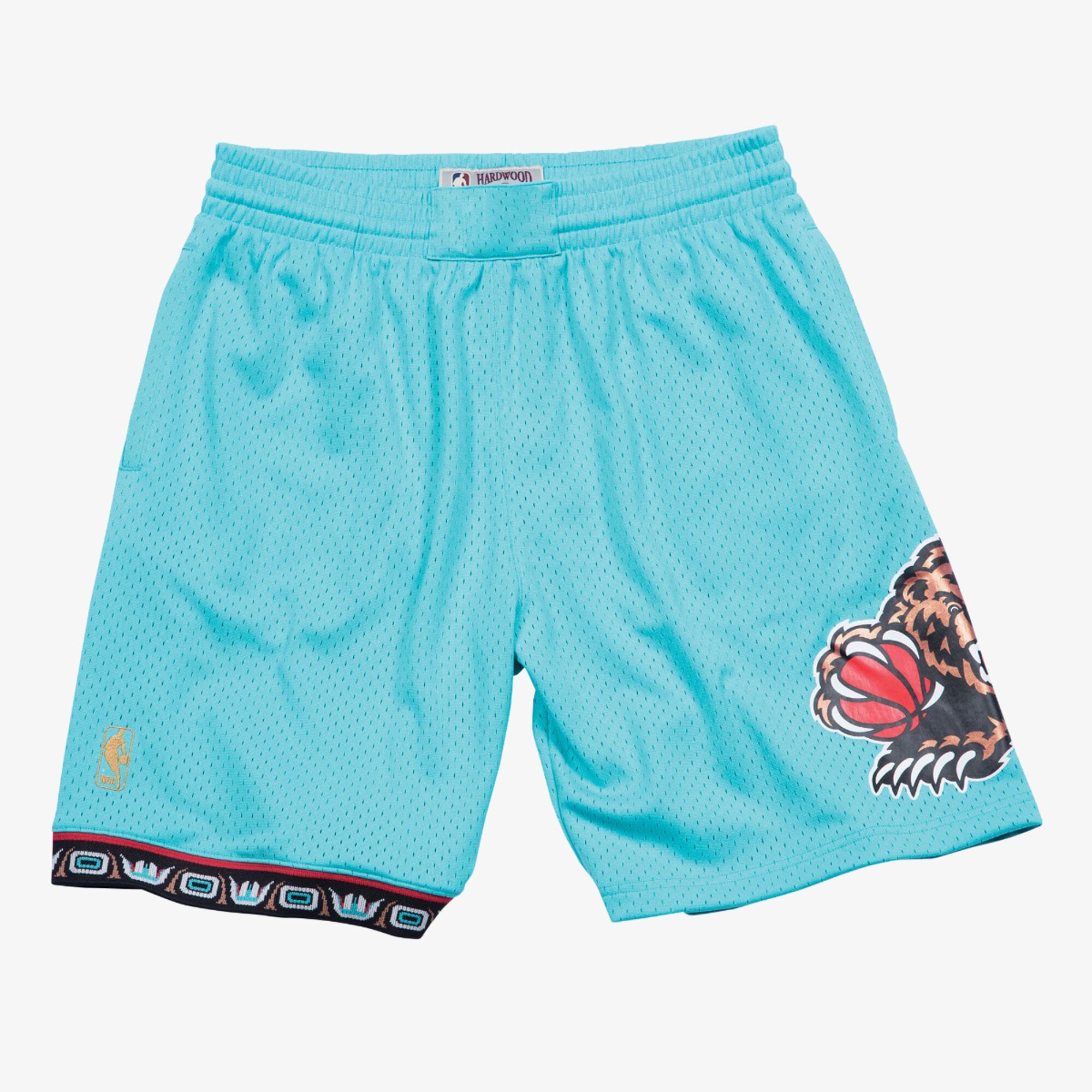 Vancouver Grizzlies Mitchell & Ness Swingman Shorts Road 1996-97