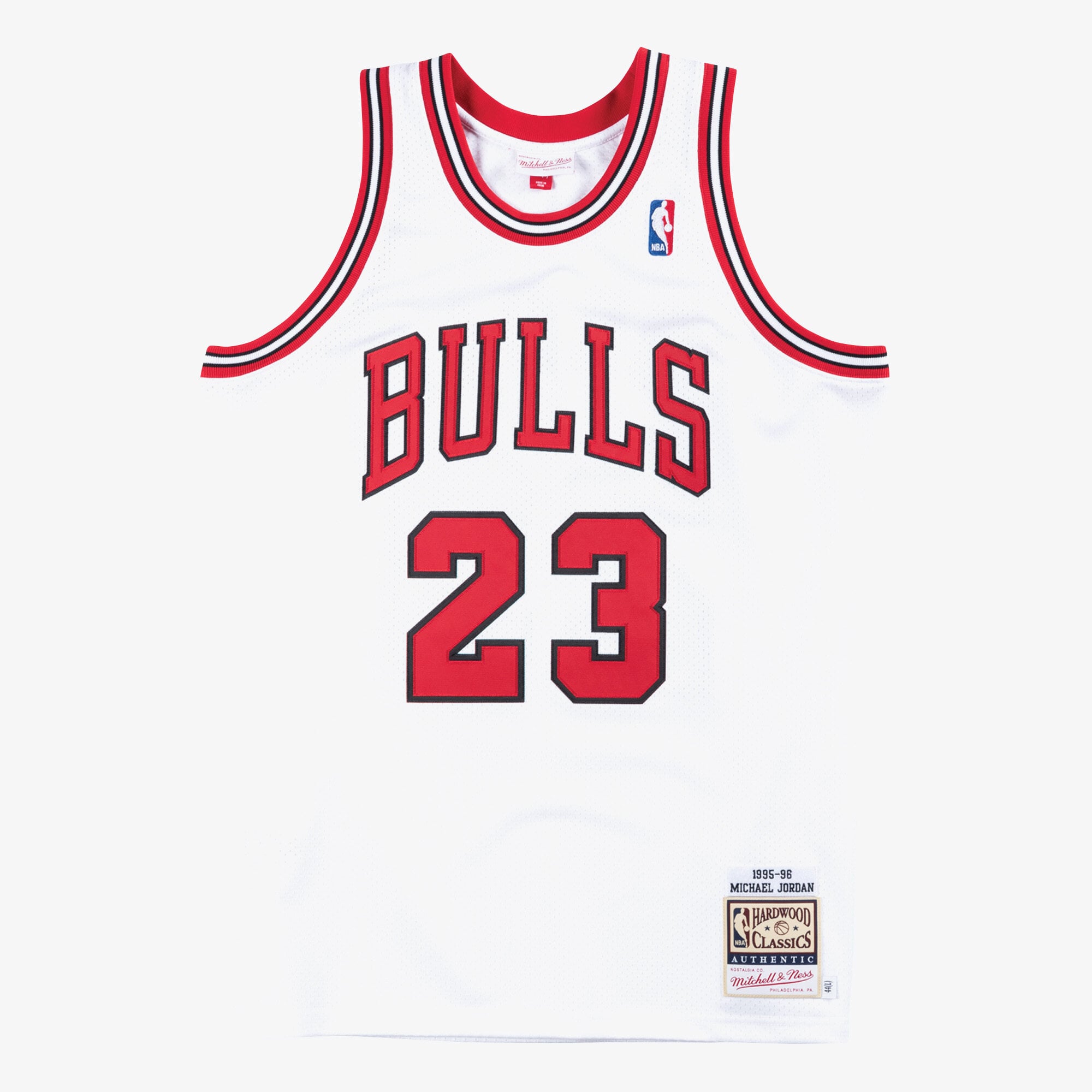 Chicago Bulls Michael Jordan Hardwood Classics Authentic Home Jersey By Mitchell & Ness