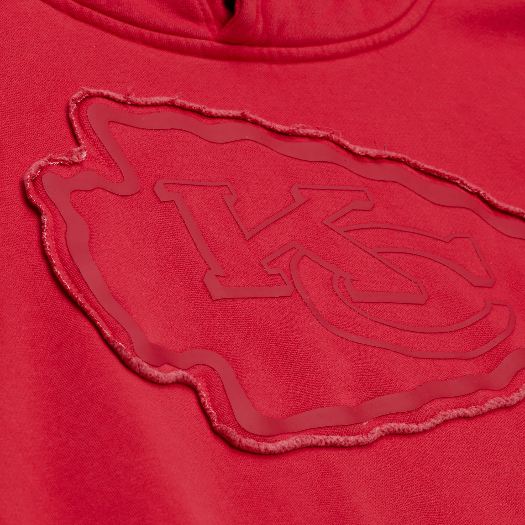 Kansas City Chiefs Mitchell & Ness Downtown Fleece Hoodie - Mens, , rebel_hi-res
