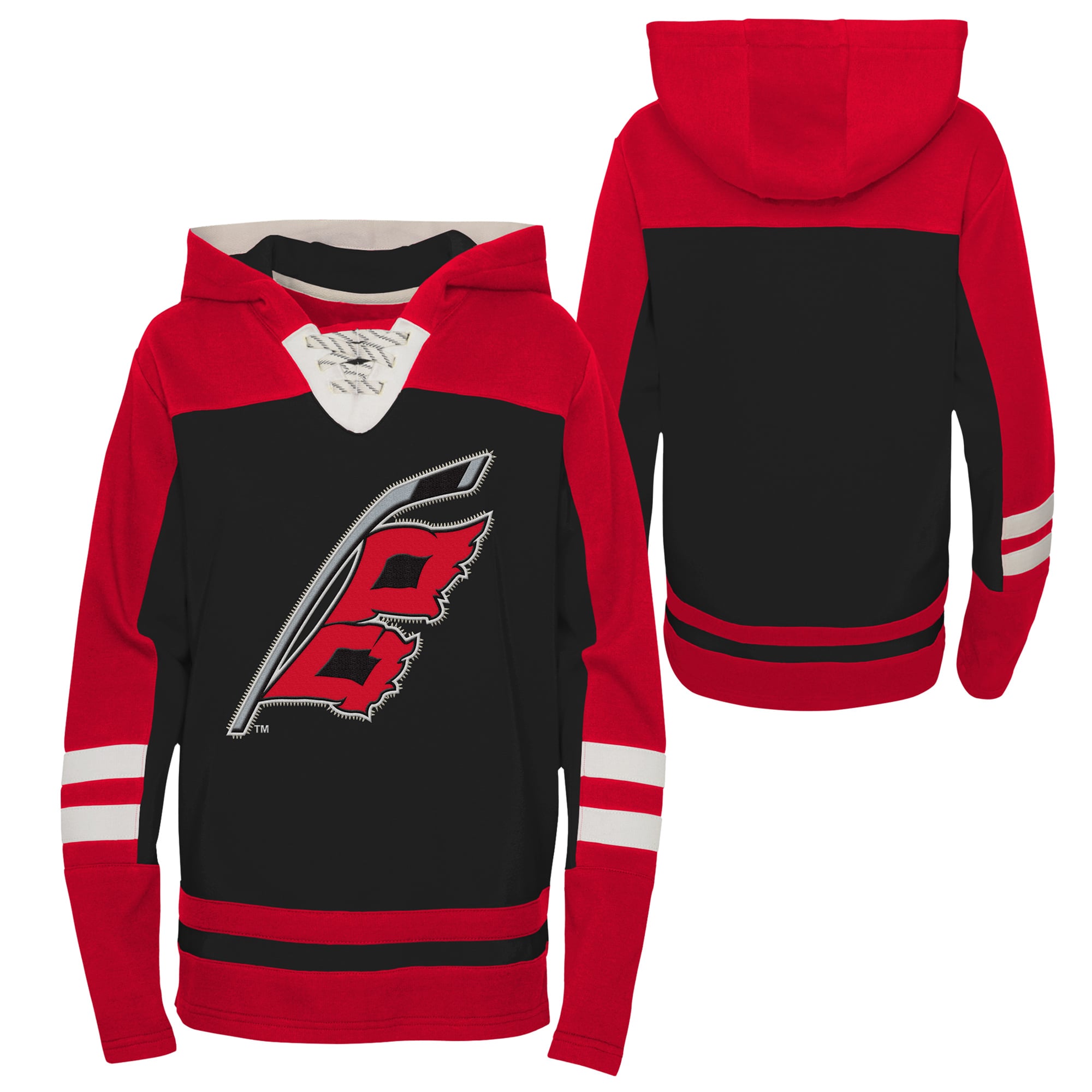 Carolina Hurricanes Ageless Revisited Pullover Hockey Hoodie - Youth