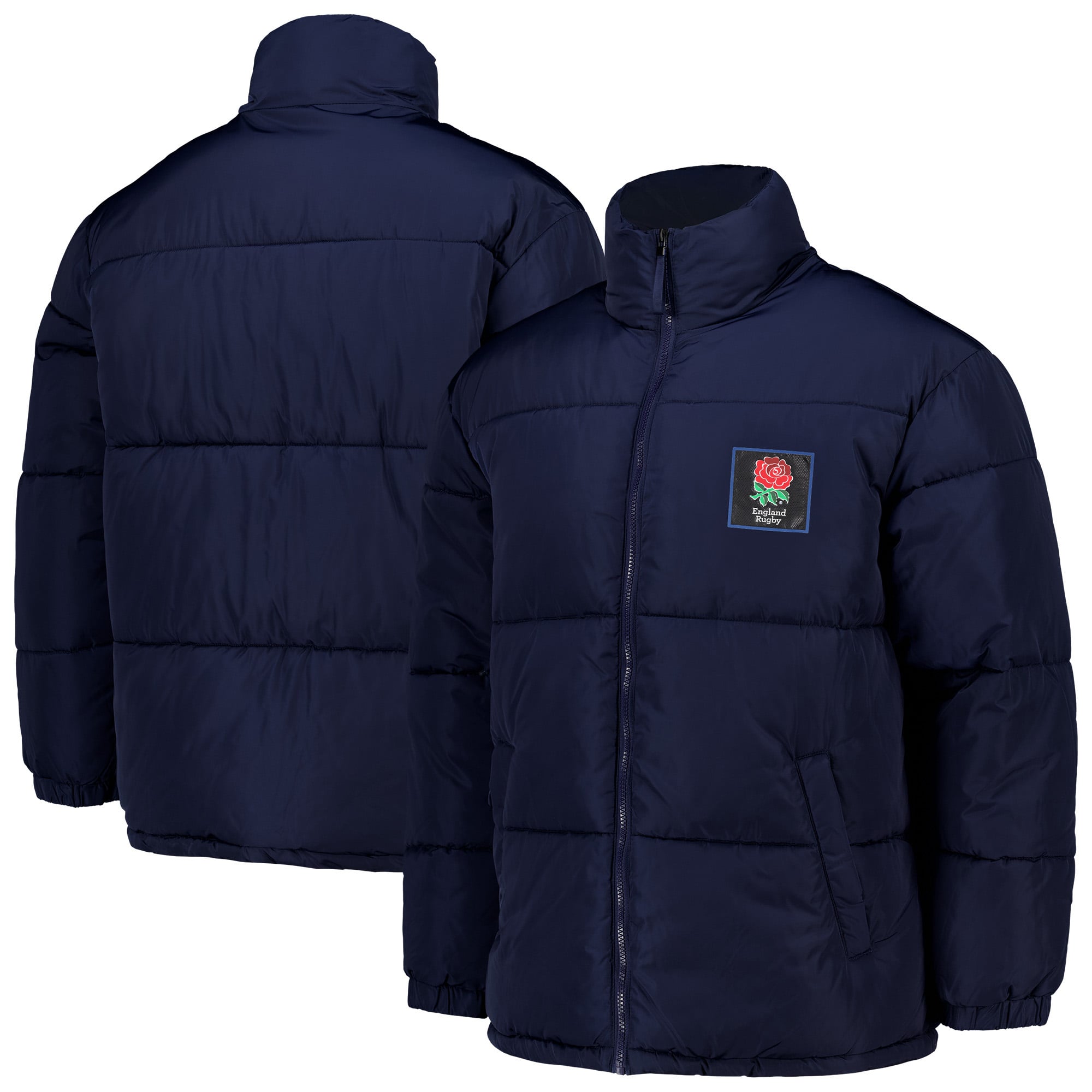England Rugby Puffer Jacket - Navy