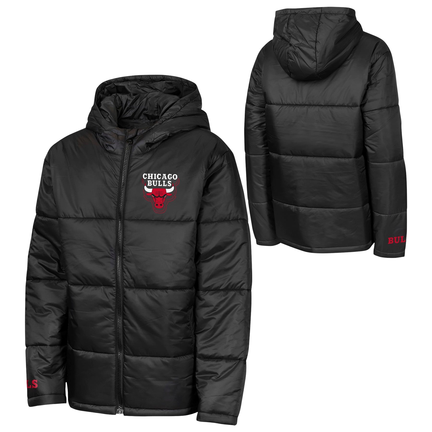 Chicago Bulls Puffer Coat - Youth