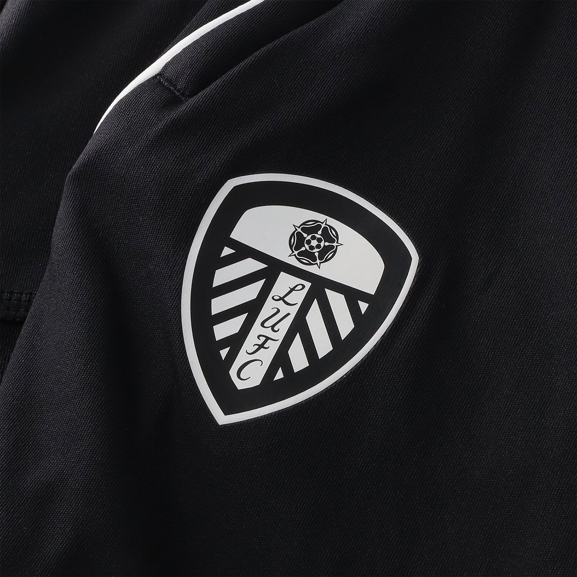 Leeds United adidas Training Pants - Black, , rebel_hi-res